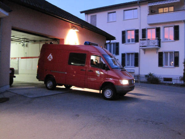Schlussübung - Feuerwehr Wolhusen