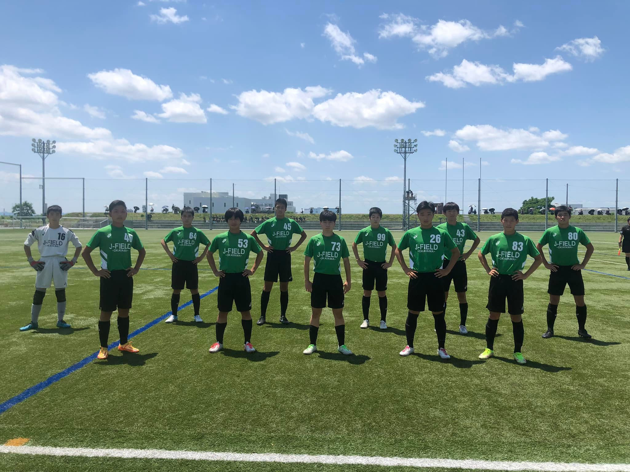 ジュニアユース Jフィールド岡山 ページ