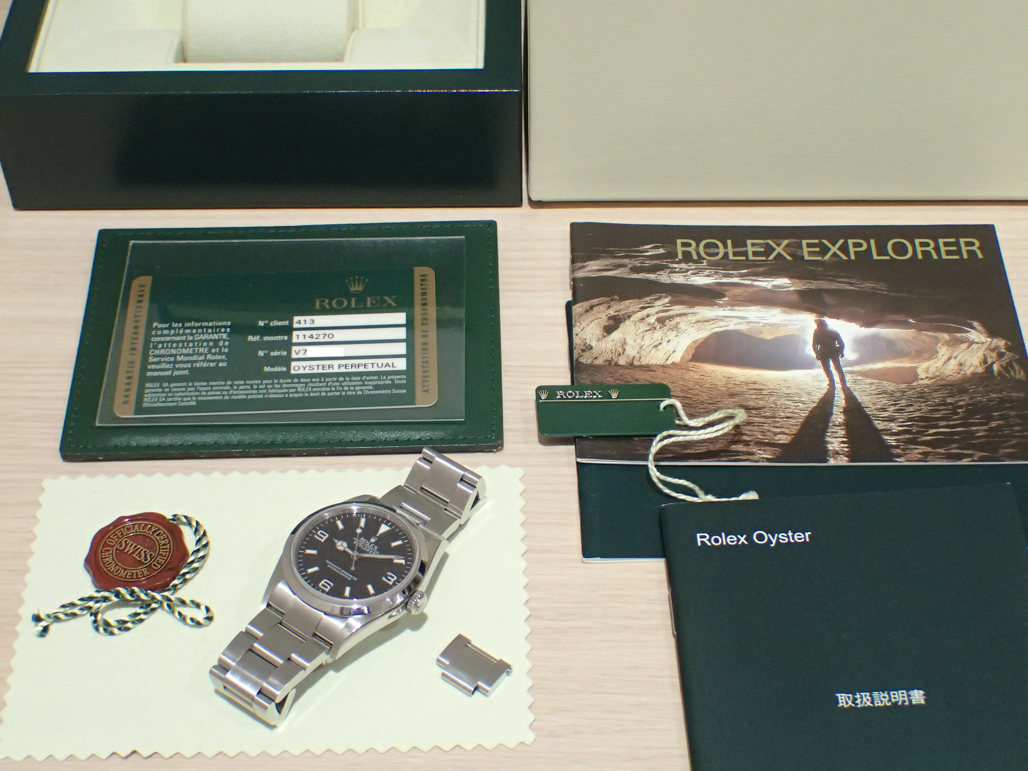とっとこ ROLEX 114270 V番【SOLD】 - watch THE WATCH ウォッチ・ザ・ウォッチ