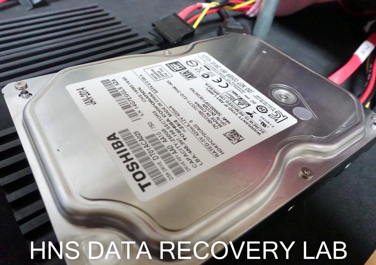 TOSHIBA DT01ACA025 モータ回らない 認識しない - HNSデータ復旧LAB