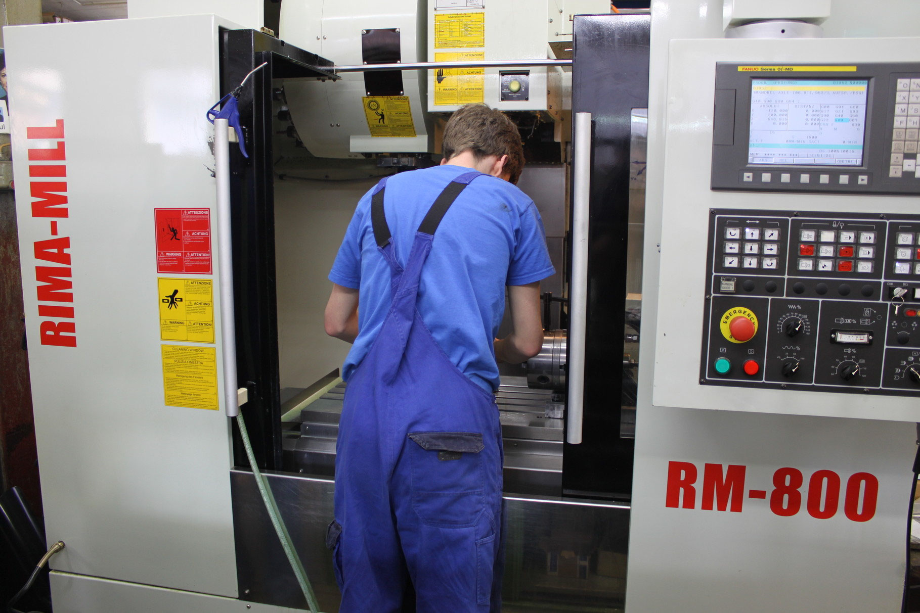 Lehrlingsausbildung bei der BIMA BIMA GmbH Bibertal Maschinenbau