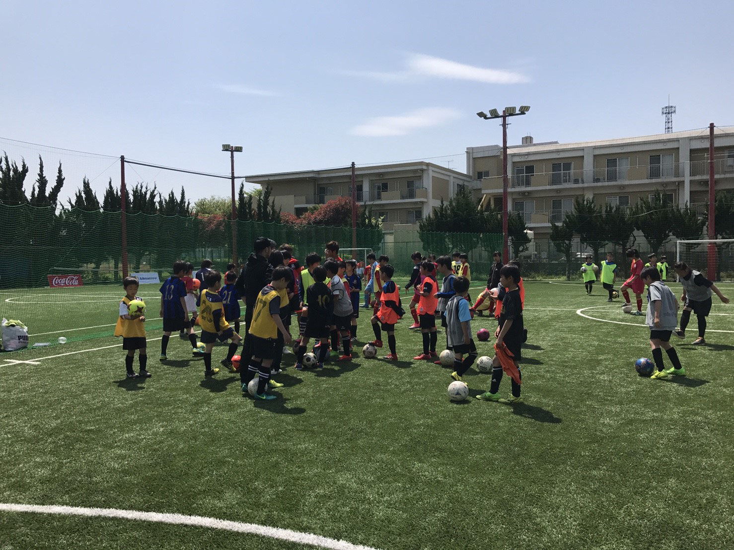 スペイン国際大会セレクション ワーロドサッカークリニック
