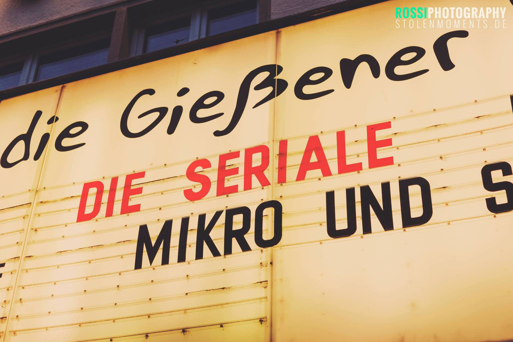 Seriale 2016 - einen Preis haben wir nicht gewonnen, aber ...