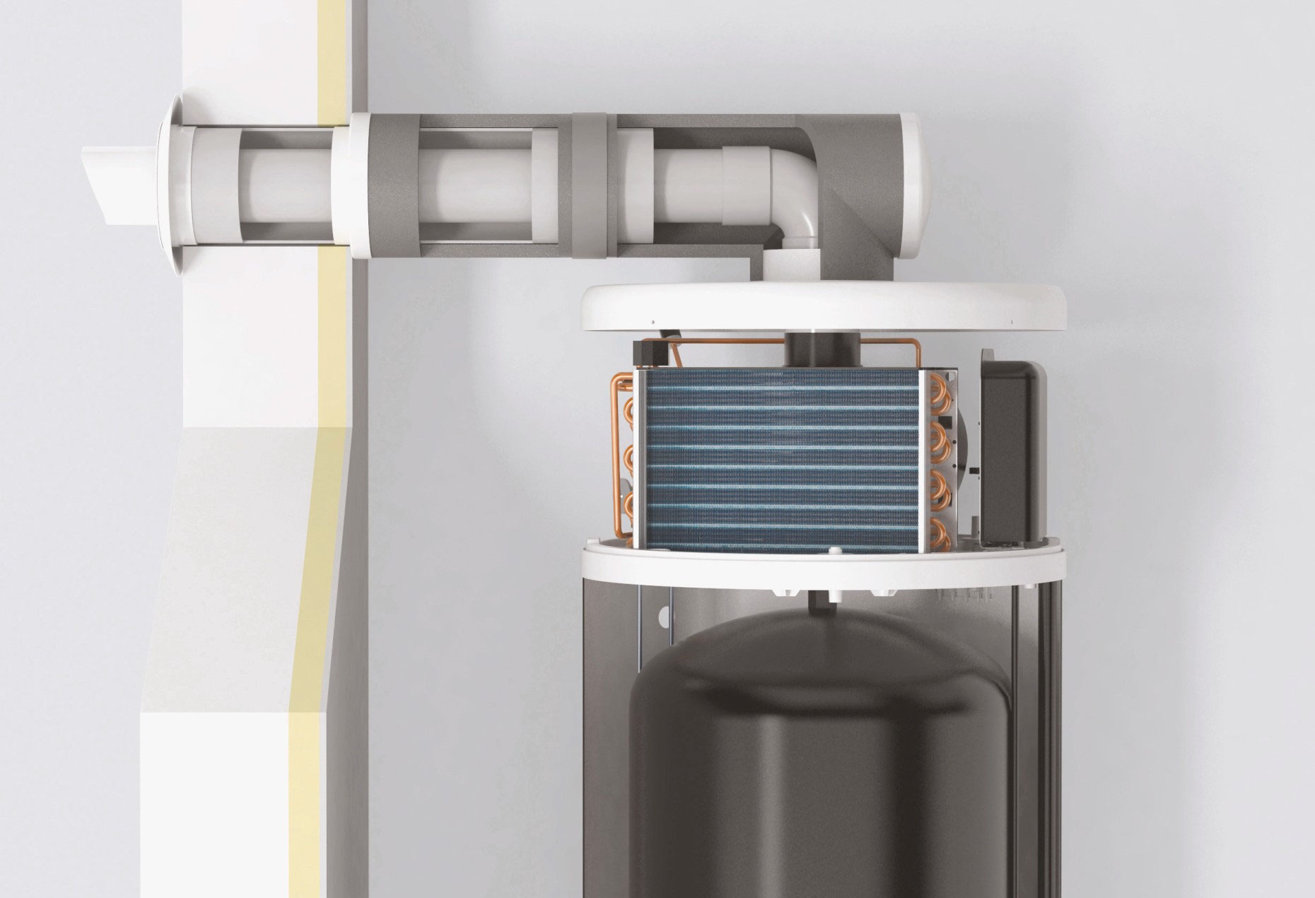 Warmtepompboiler, warmtepomp boiler Klimaat Techniek Nederland, warmtepomp, Airconditioning