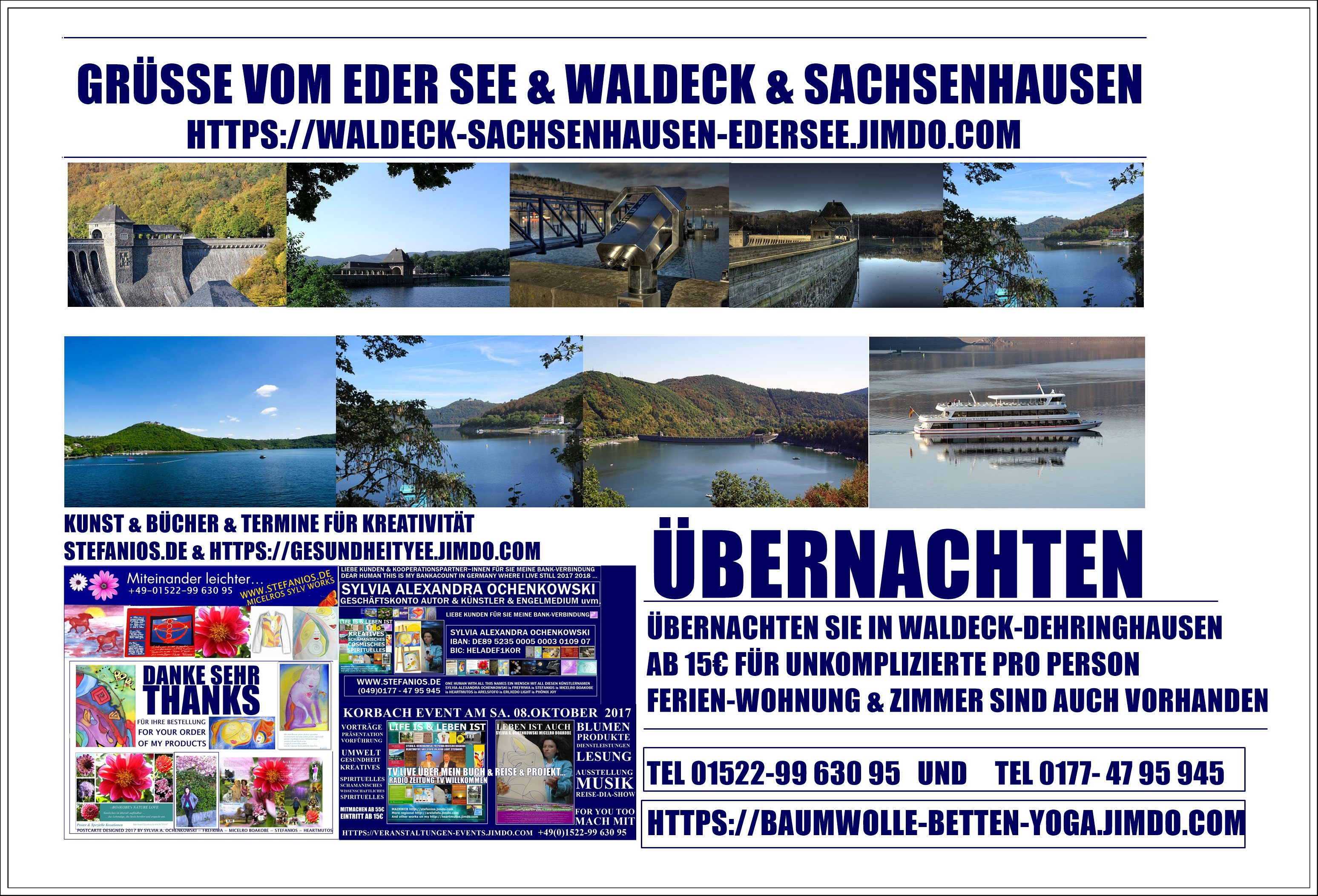 Waldeck & SACHSENHAUSEN & EDERSEE waldecksachsenhausenedersees