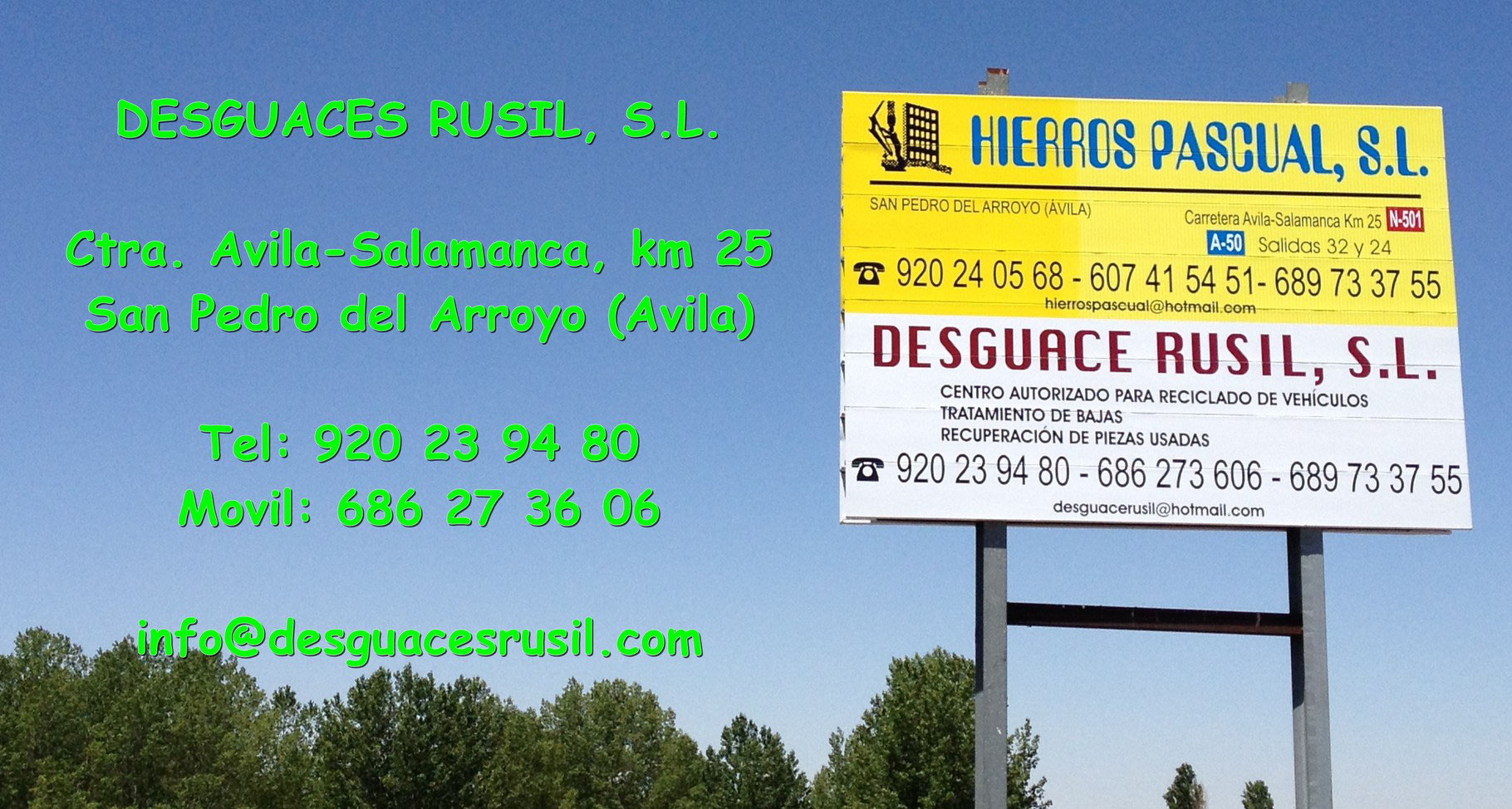 Desguaces Rusil, S.L. Desguaces Rusil, S.L.