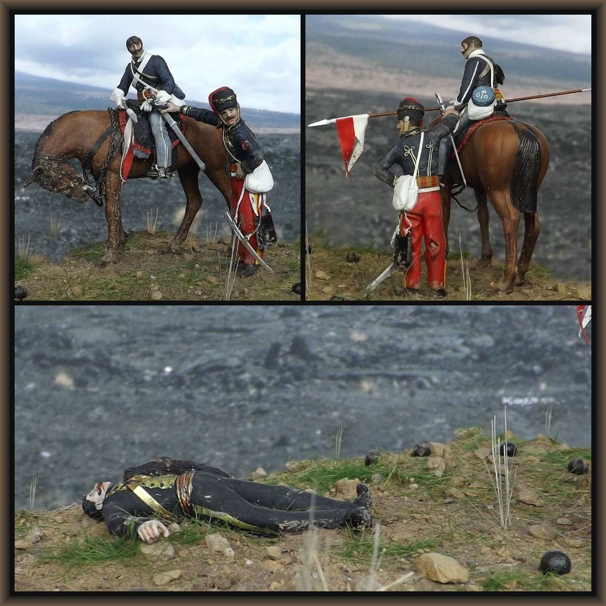 Lancer and Hussar The Gun Bucket. A Military Model Showcase