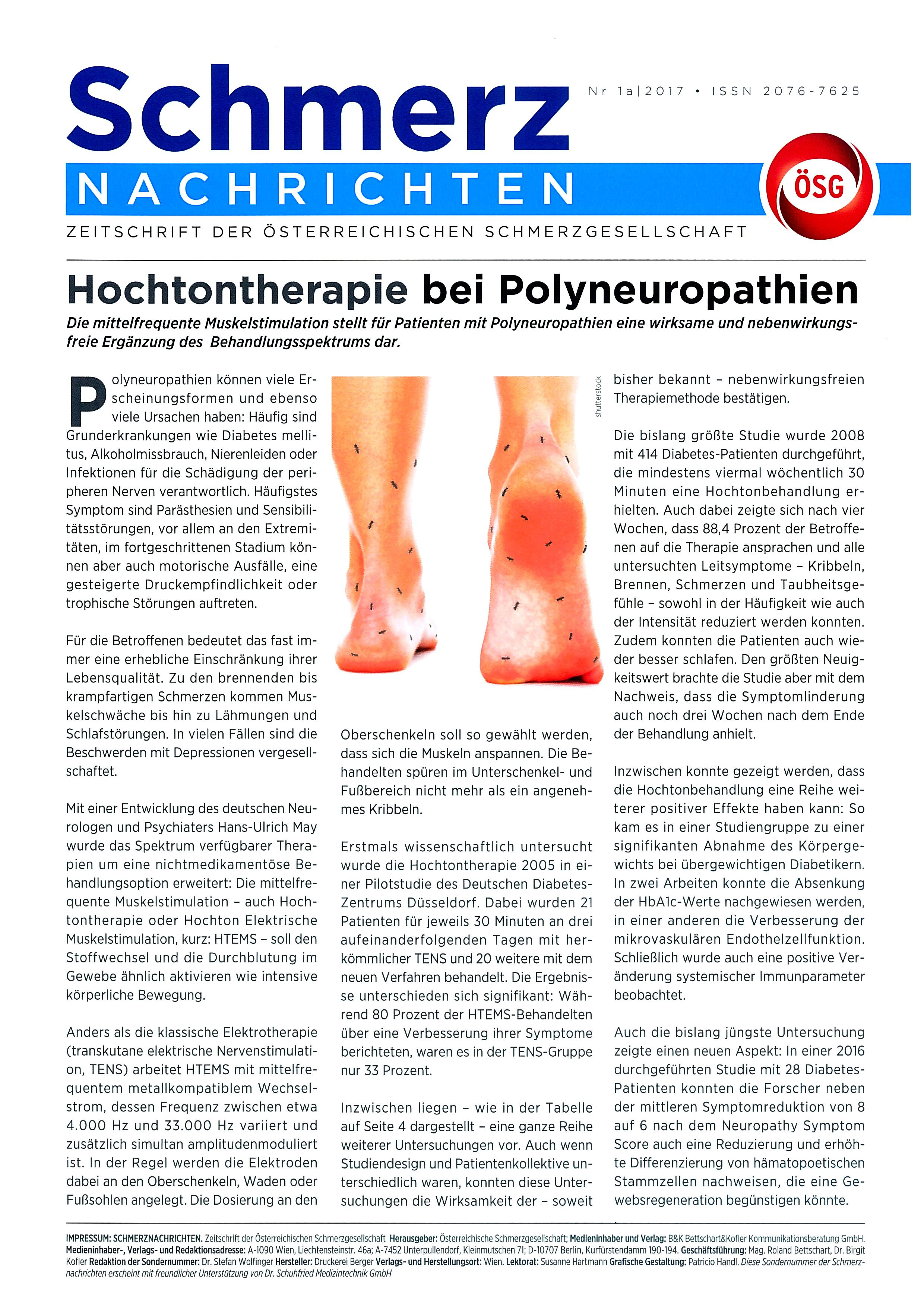 Hochtontherapie bei Polyneuropathie - Dr. Peter Biowski Ihr erster ...