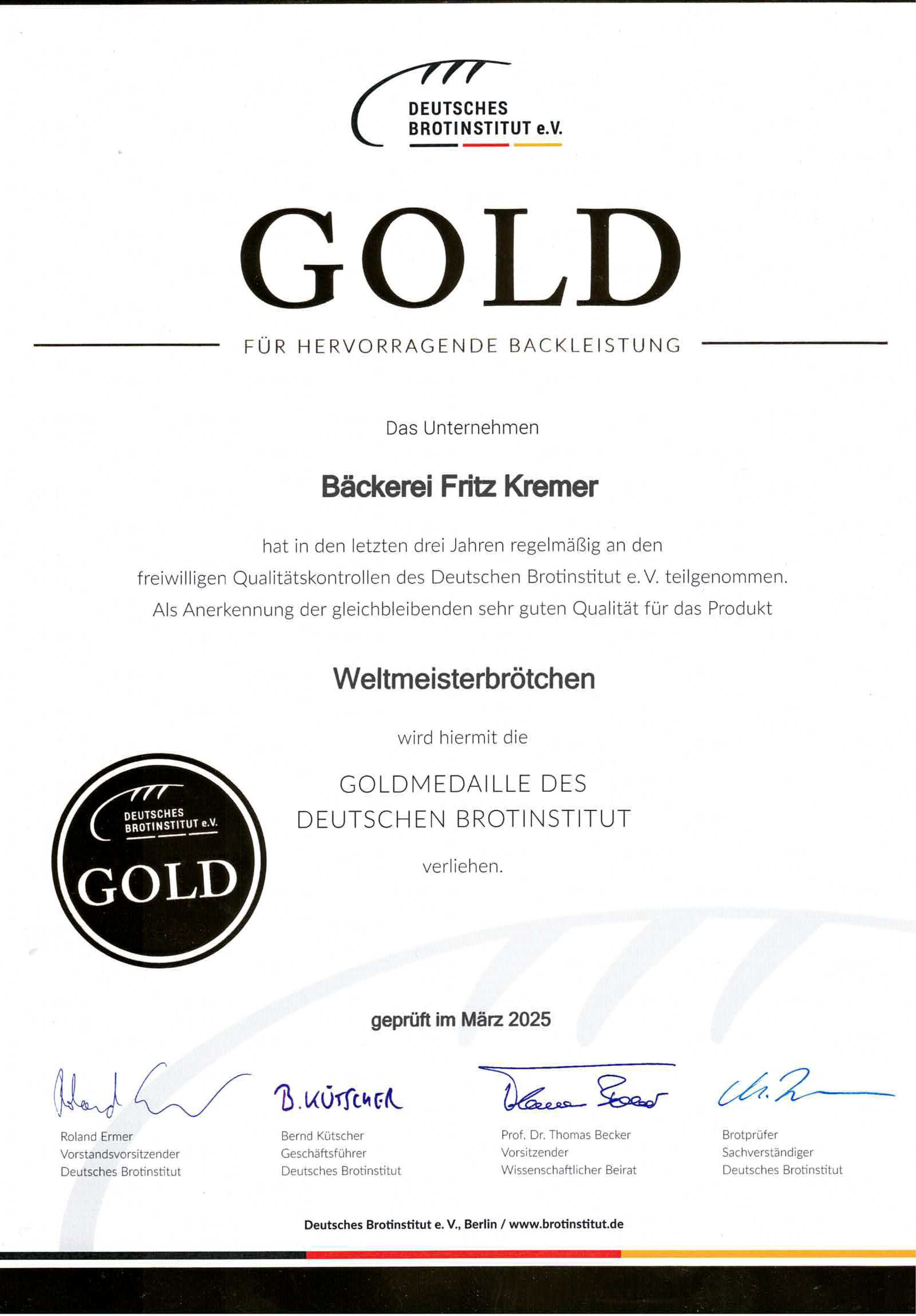 (c) Kremer-baeckerei.de