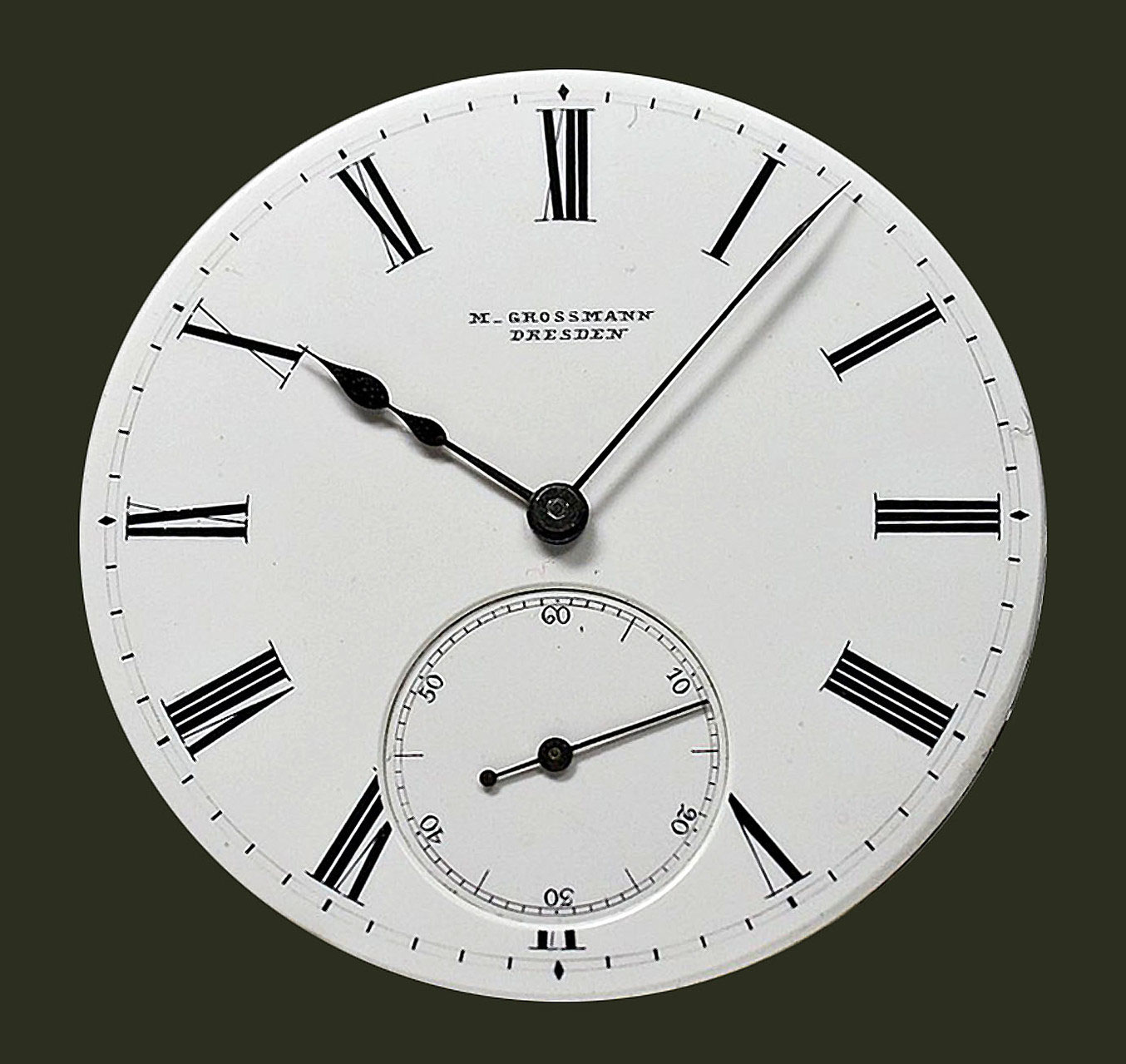 doppelter Kalender Einzel-/ Doppel-Kalender Zifferblätter auswählbar IPOTCH Uhrwerk Ersatzmechanismus mit 3-Uhrzeiger