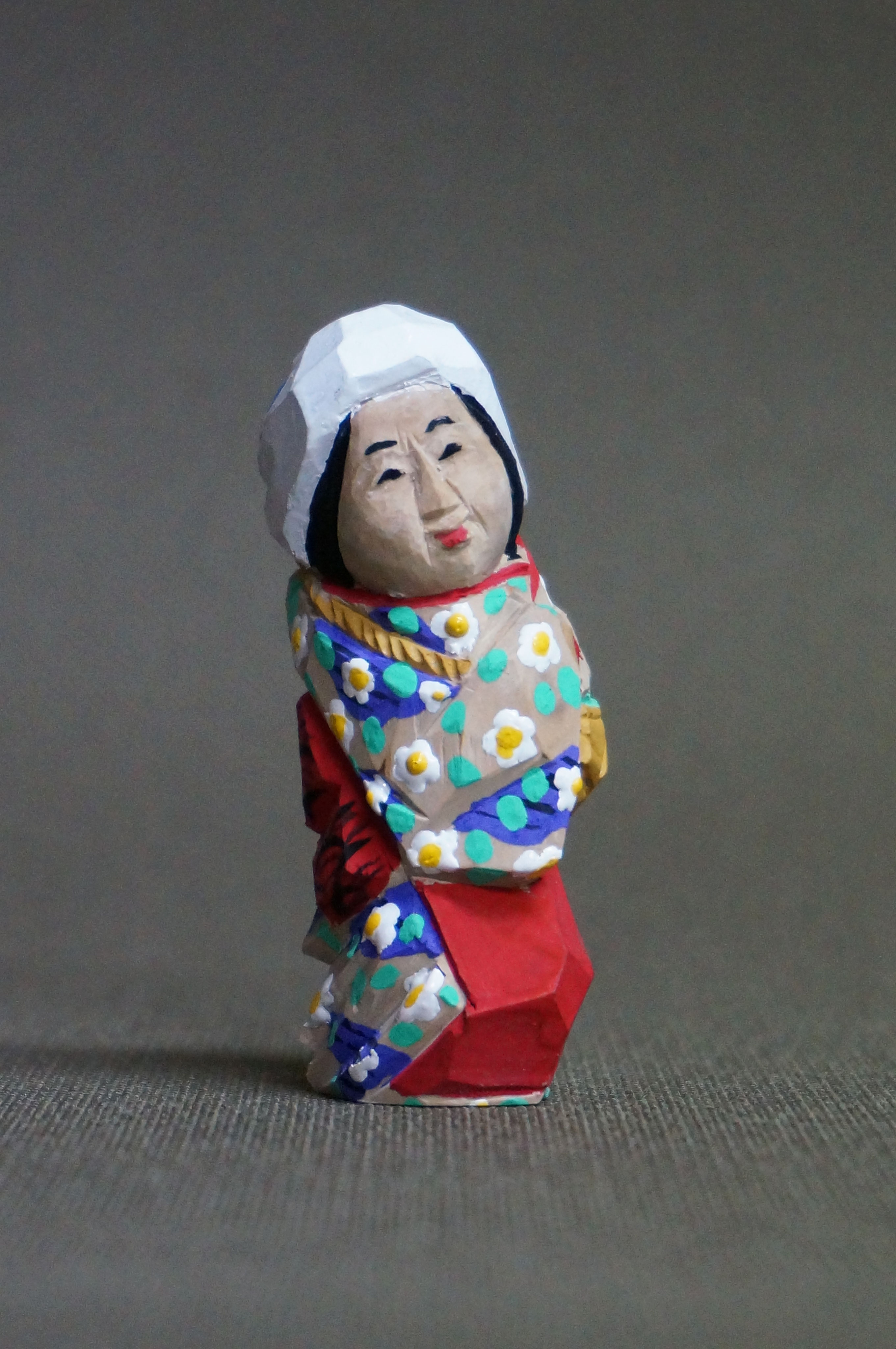 平成茶ノ木人形（オリジナル作品） - 彫工鳴滝 大岩広生