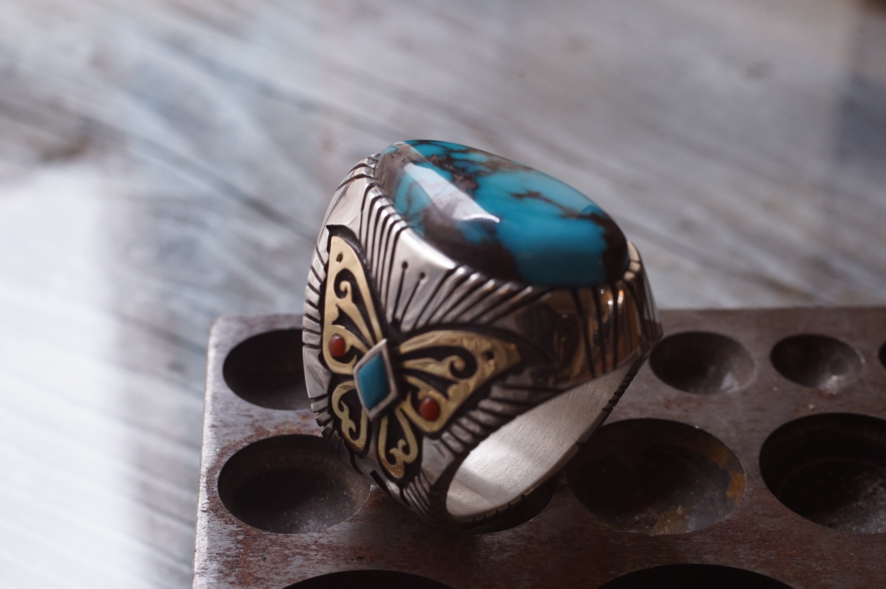 Ring -12 - ターコイズ&オーダーメイドジュエリー,