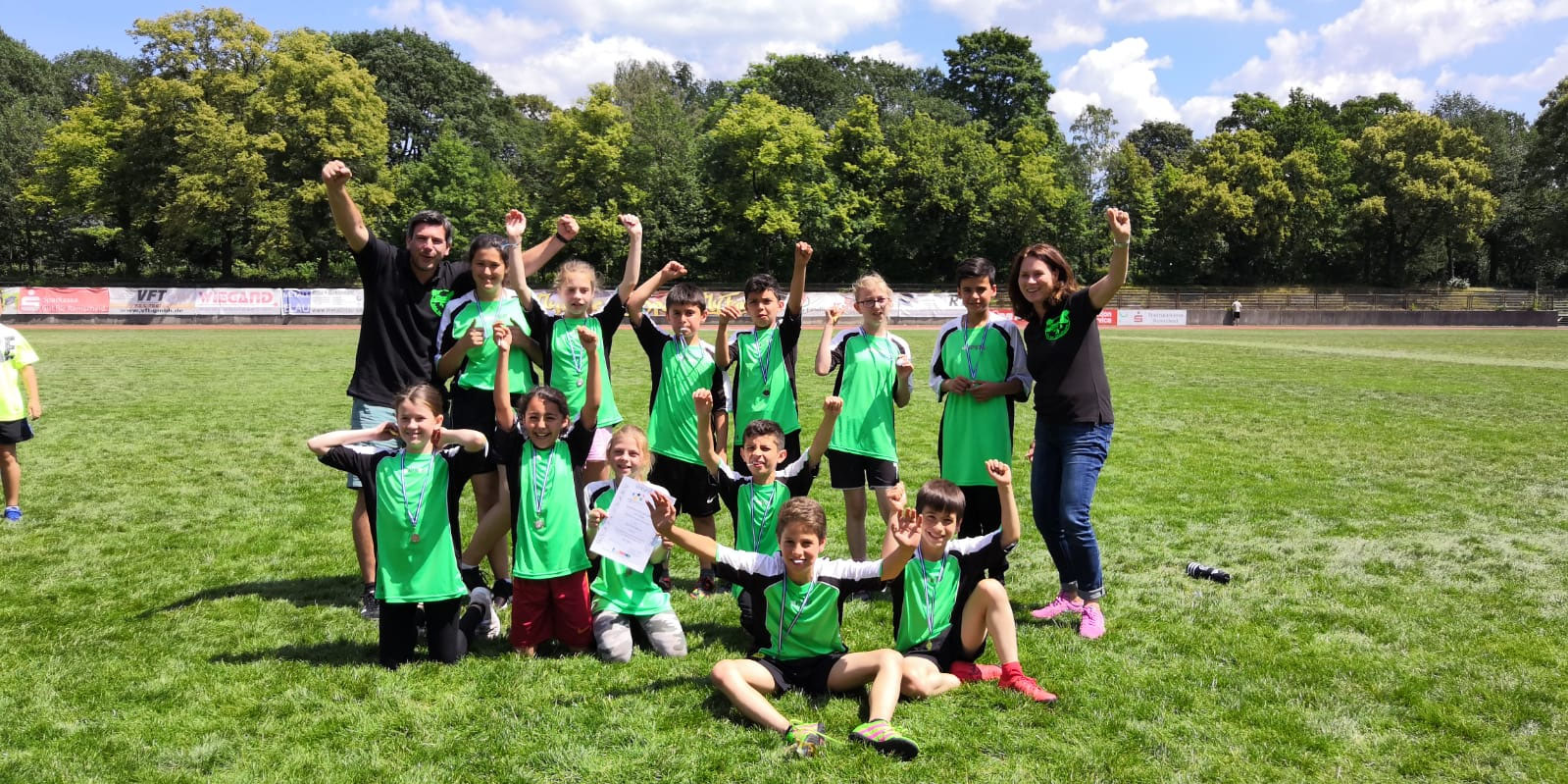 Landessportfest der Grundschulen in Remscheid - GGS Am Stadtpark