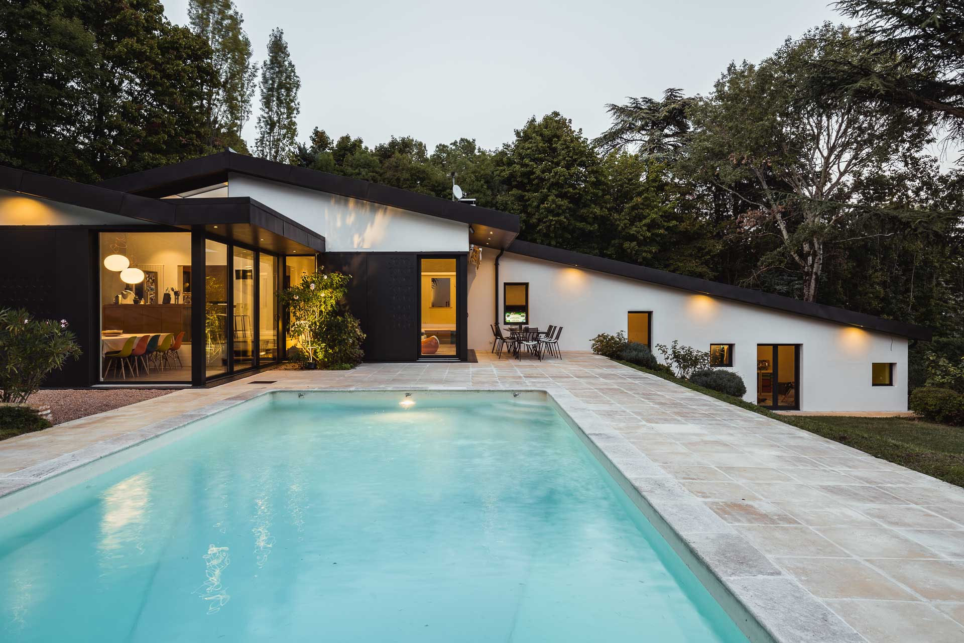 Maison contemporaine à StCyrauMontD'or Arthur Gential Architecte