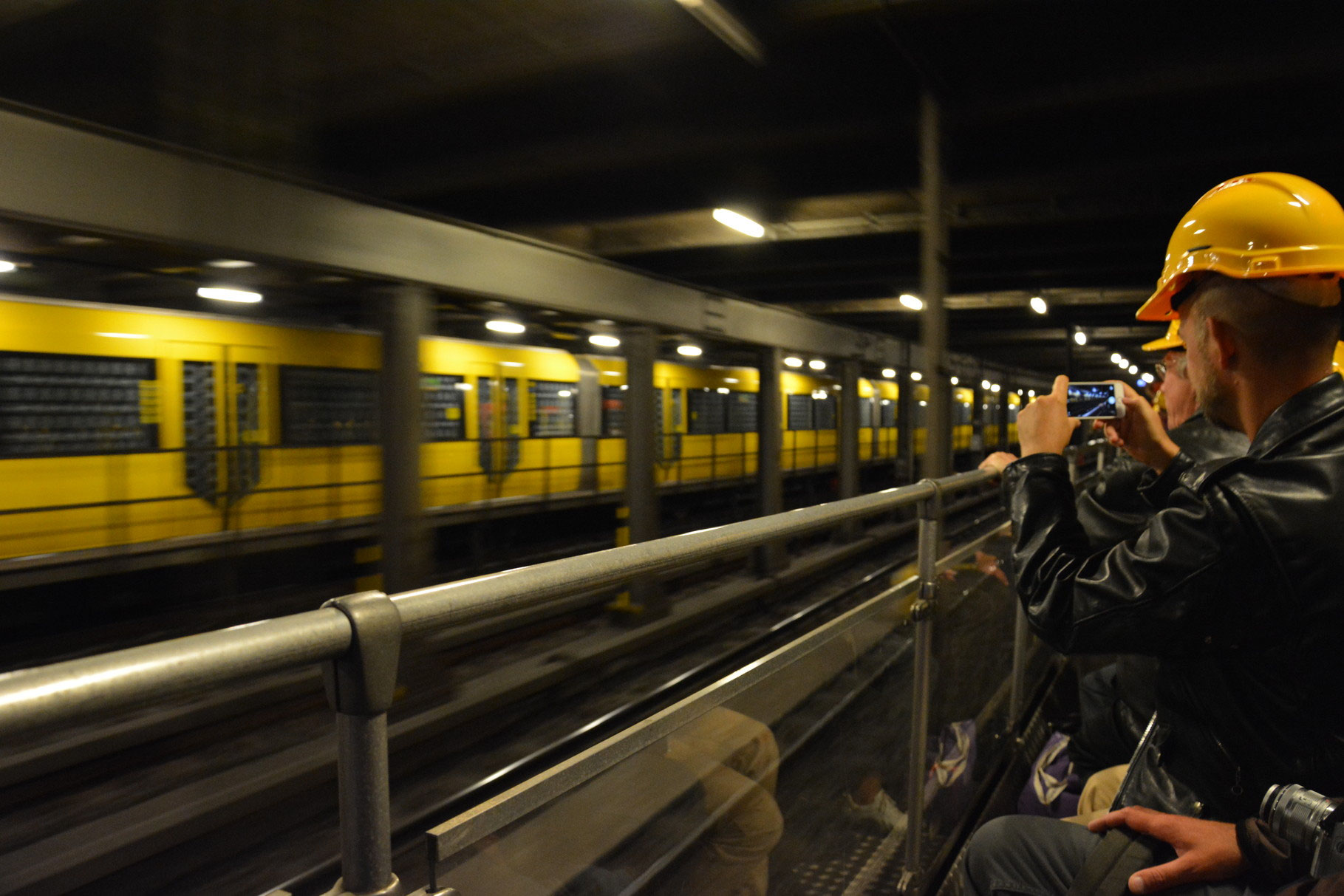 Rückblick Erlebniswelt der UBahn UBahnCabrio Tunneltour Berlin Freitag, 20.06.2014 Verein
