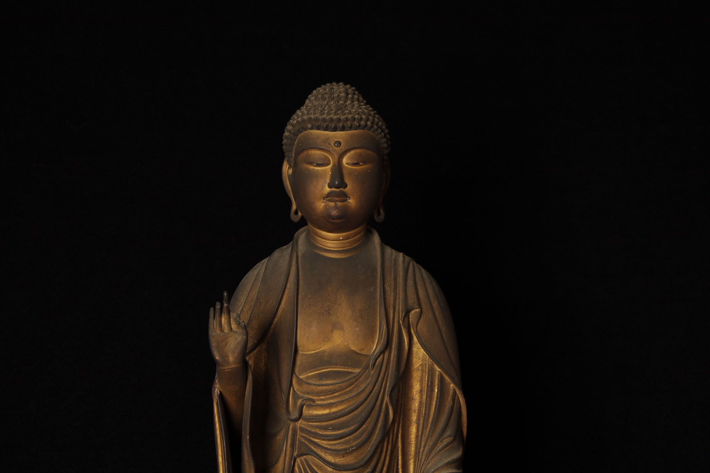 骨製 マハーカーラ像 ヴィンテージ チベット ネパール Buddhist