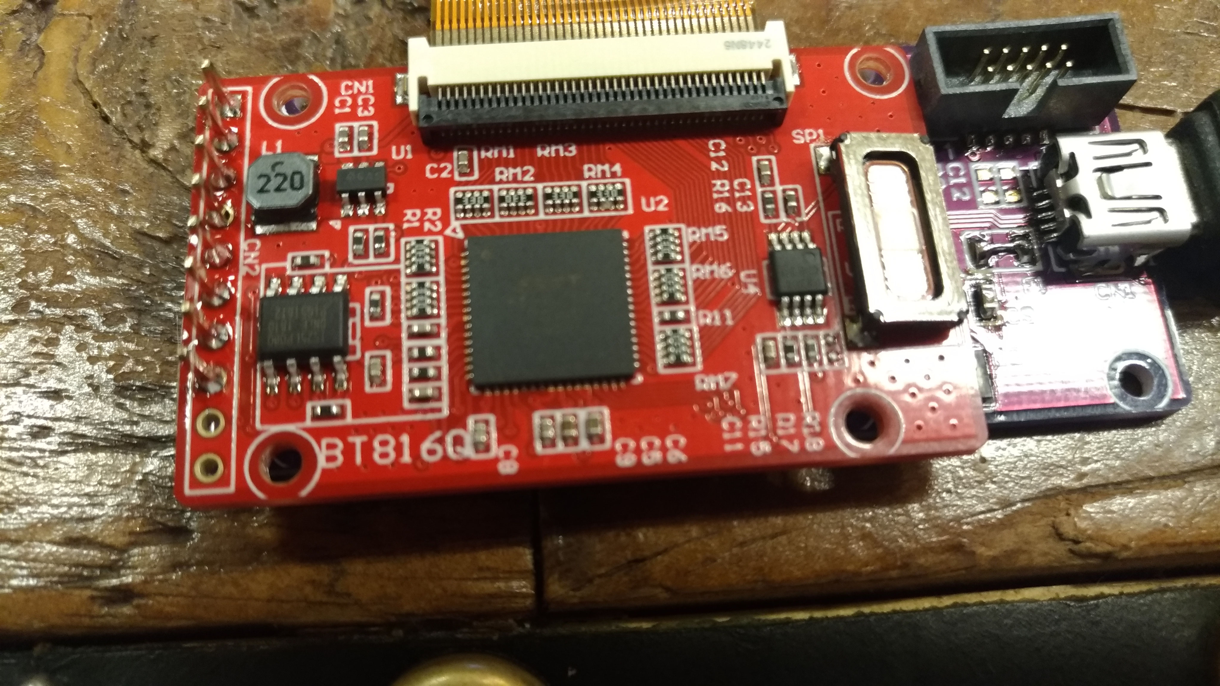 BT816_SPI - CIRCLE CLOCK 取扱説明書