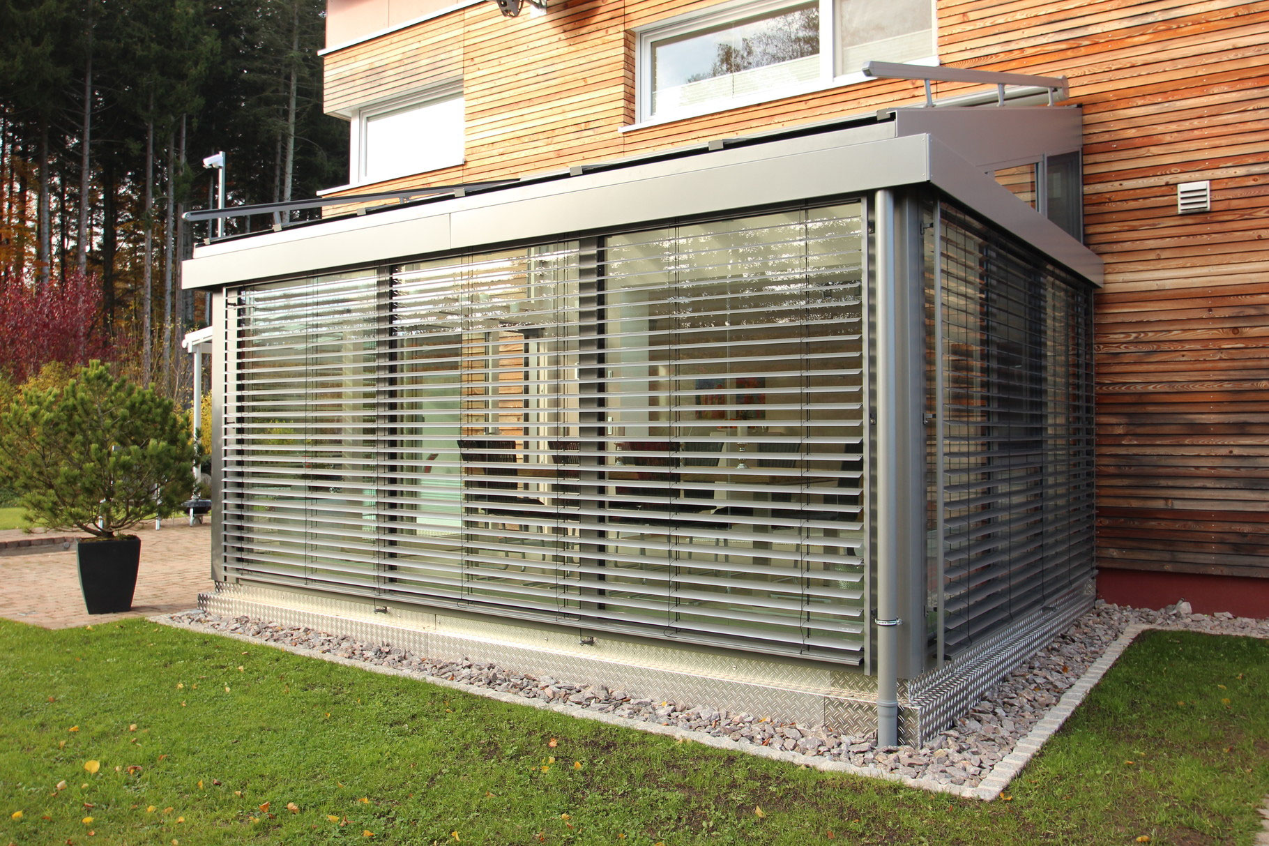 Jalousien / Raffstore - PAQUET Wintergarten