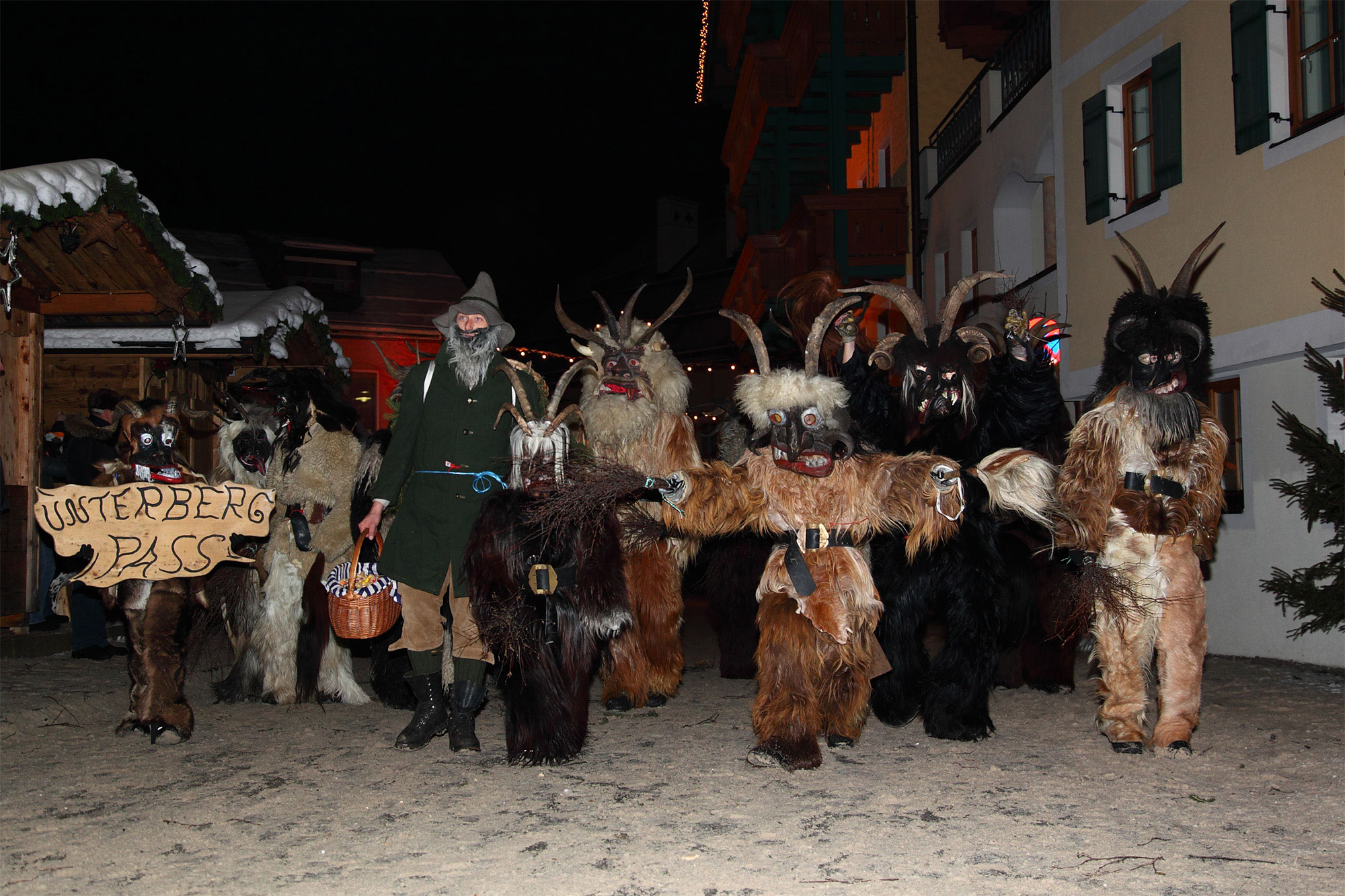Children's Krampus Walk Grossarl Salzburger Bergadvent