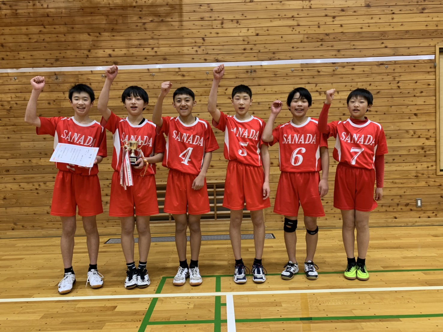上田市 男子中学生 さなだバレーボールクラブ 長野県上田市 中学生バレーボールクラブ さなだバレーボールクラブ