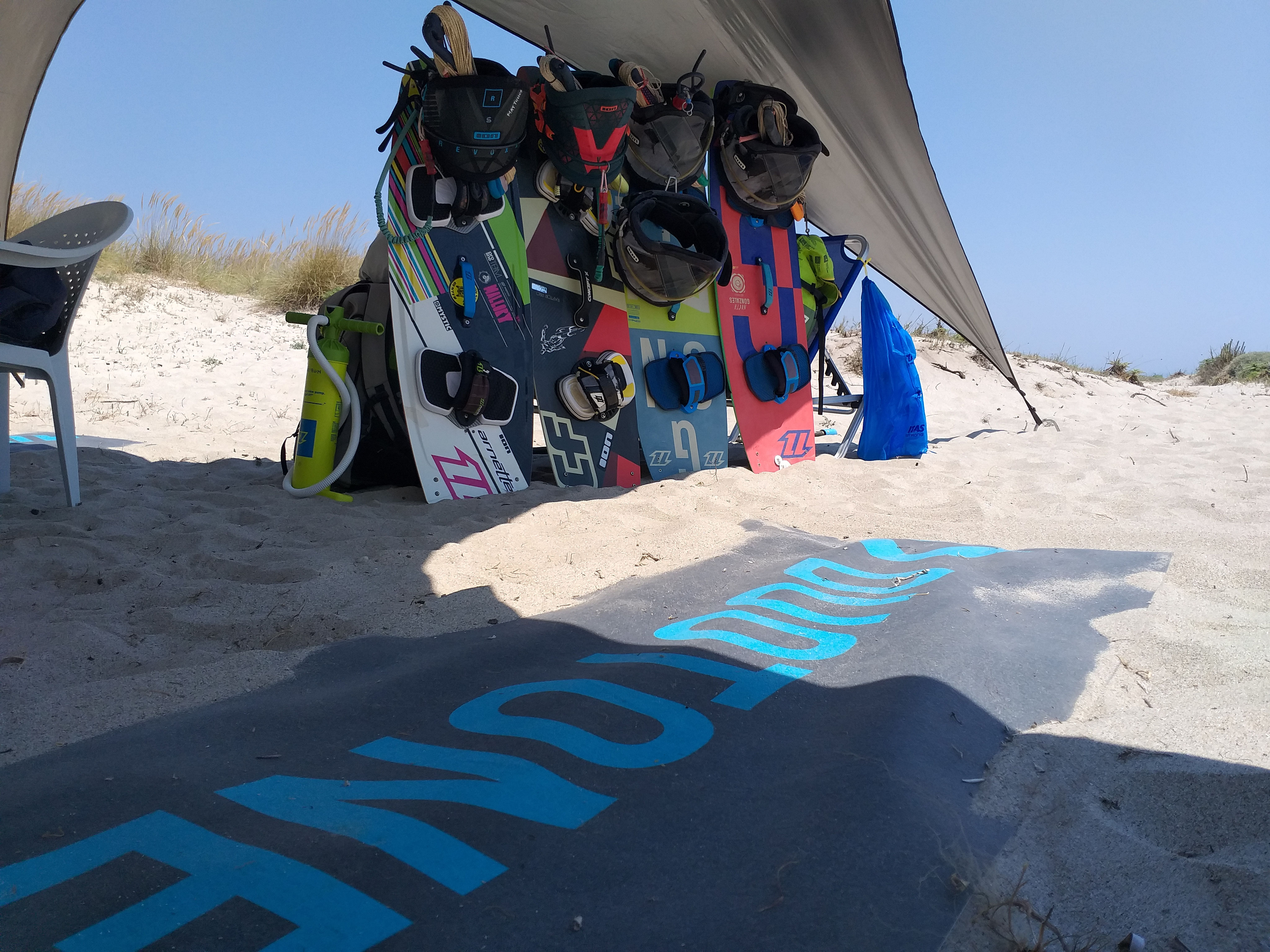 New Kitesurfing spot Salt Lake Alykes,Marmari/ Tigaki Kitesurfing
