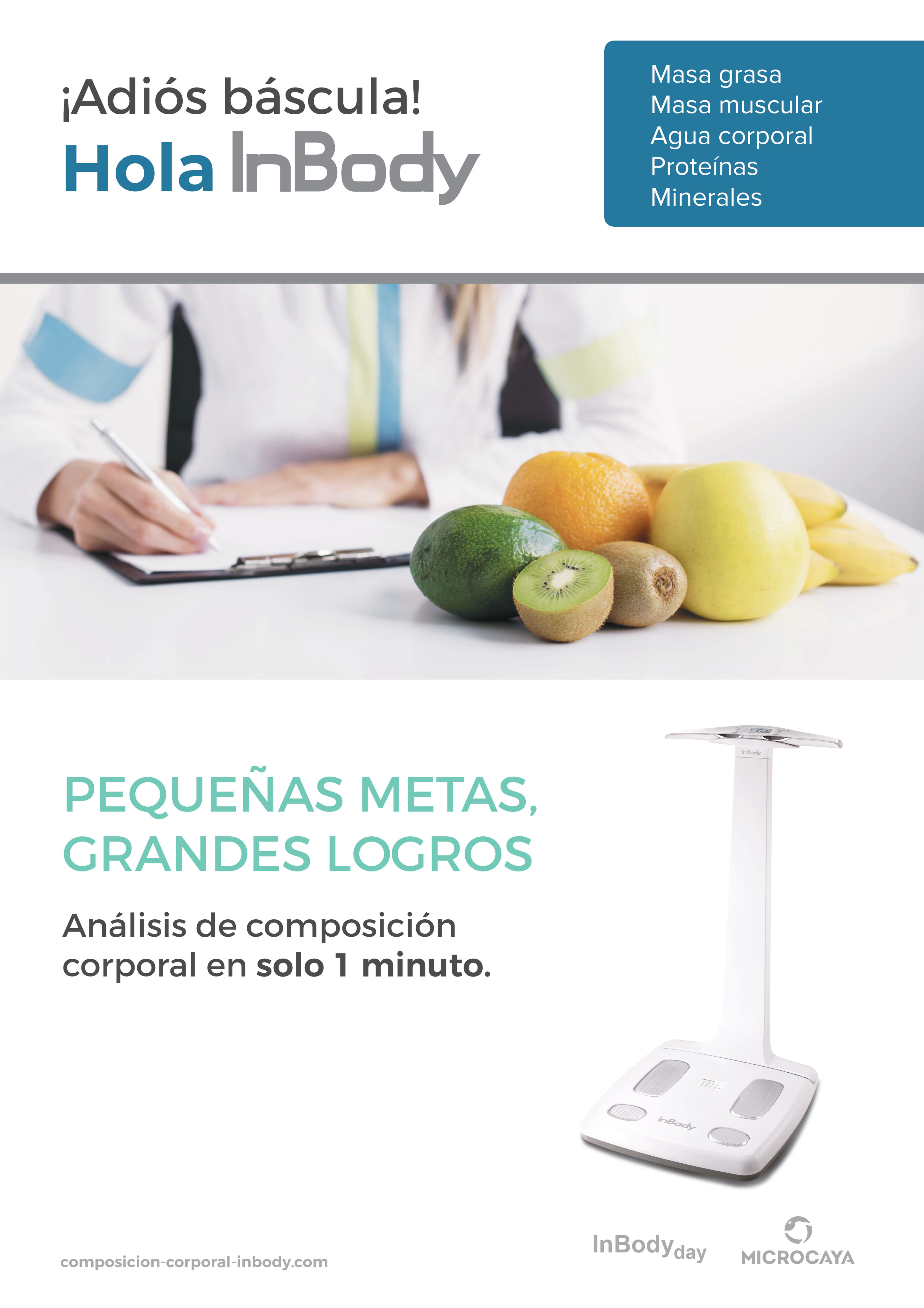InBody - Última tecnología en análisis de composición corporal -  Nutricionista Cáceres. Centro de Nutrición en Cáceres La Primera Medicina