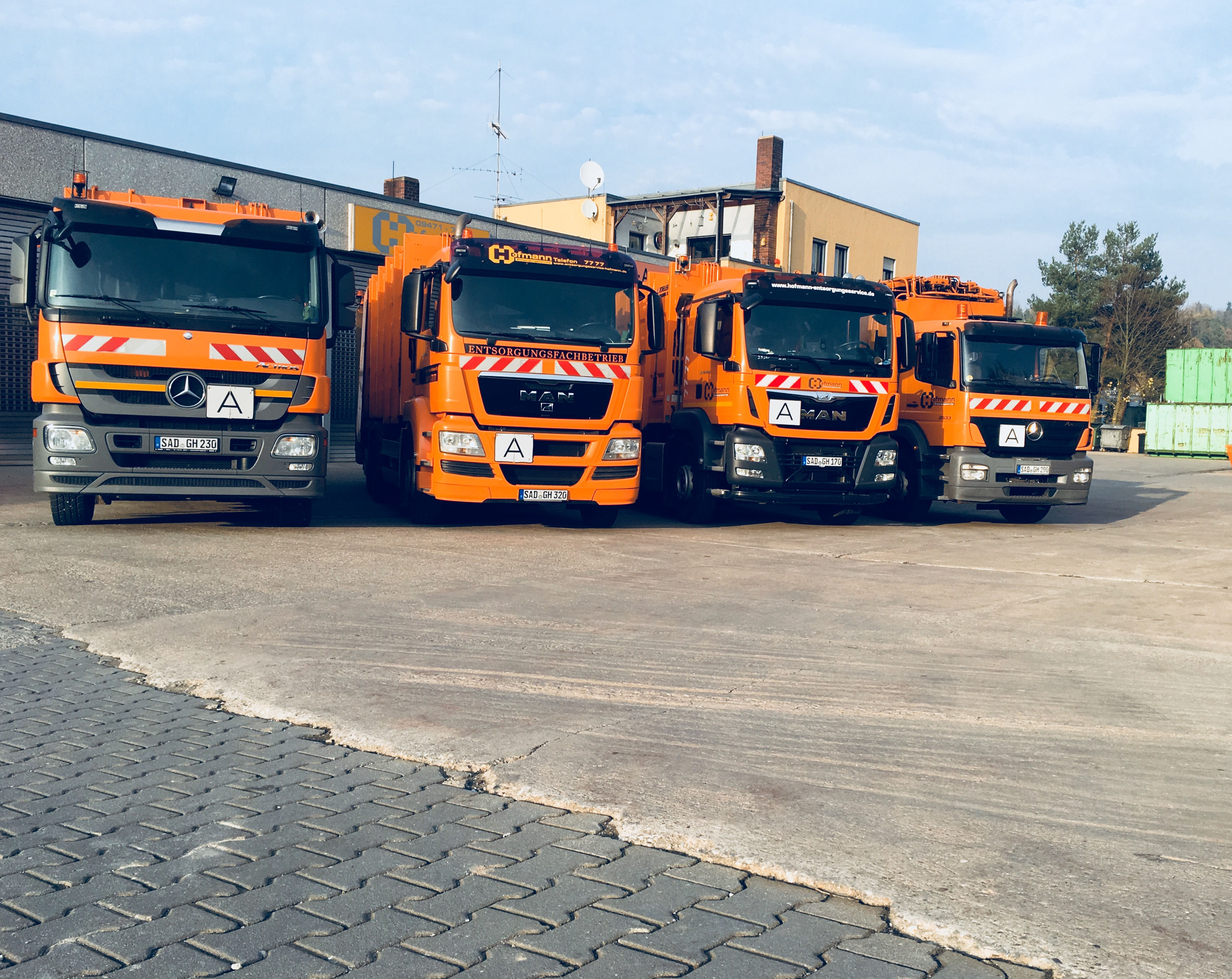 Restmull Papier Wertstoffe Hofmann Containers Webseite