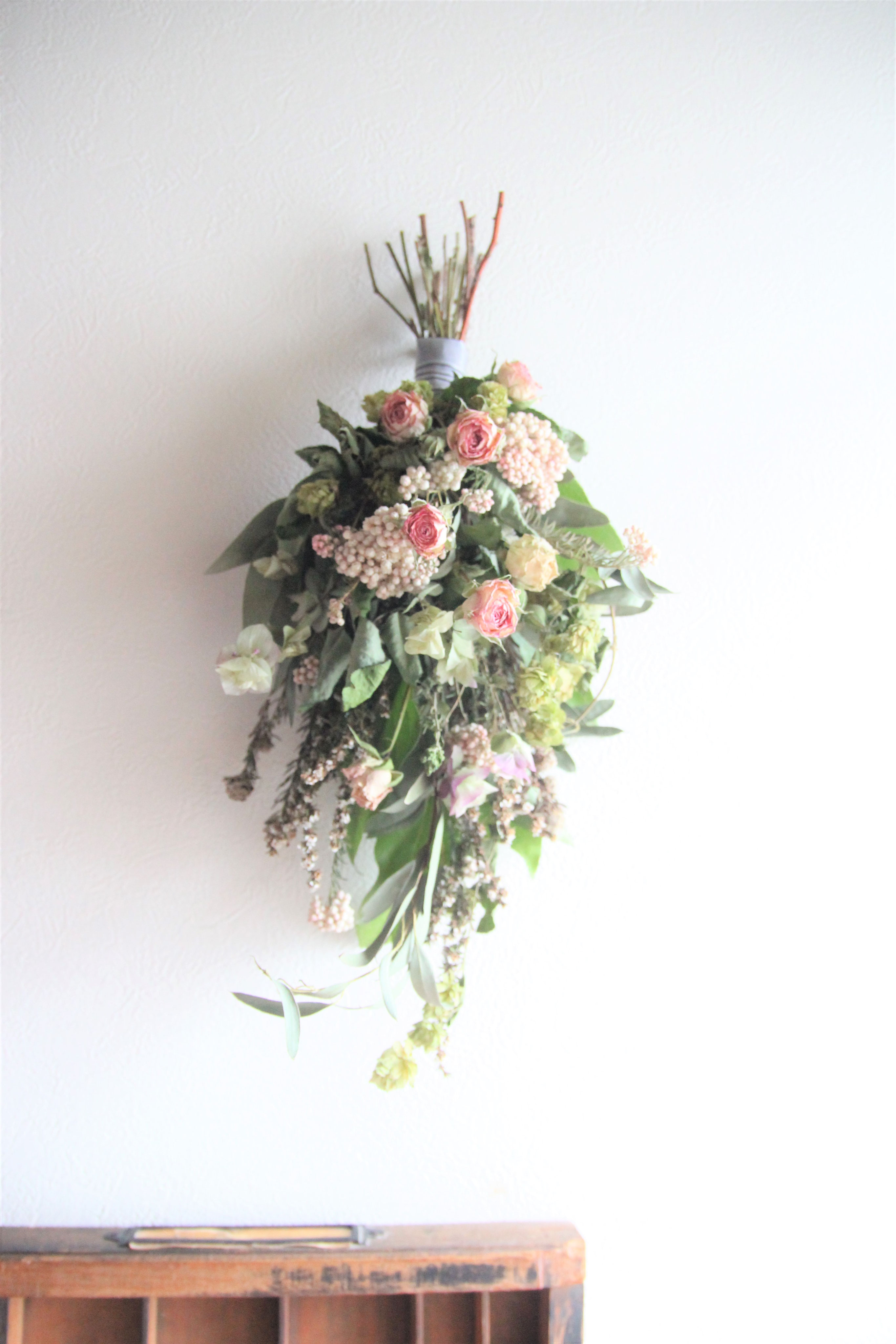 これまでのレッスン作品 - kinote-driedflowers キノテドライフラワー教室