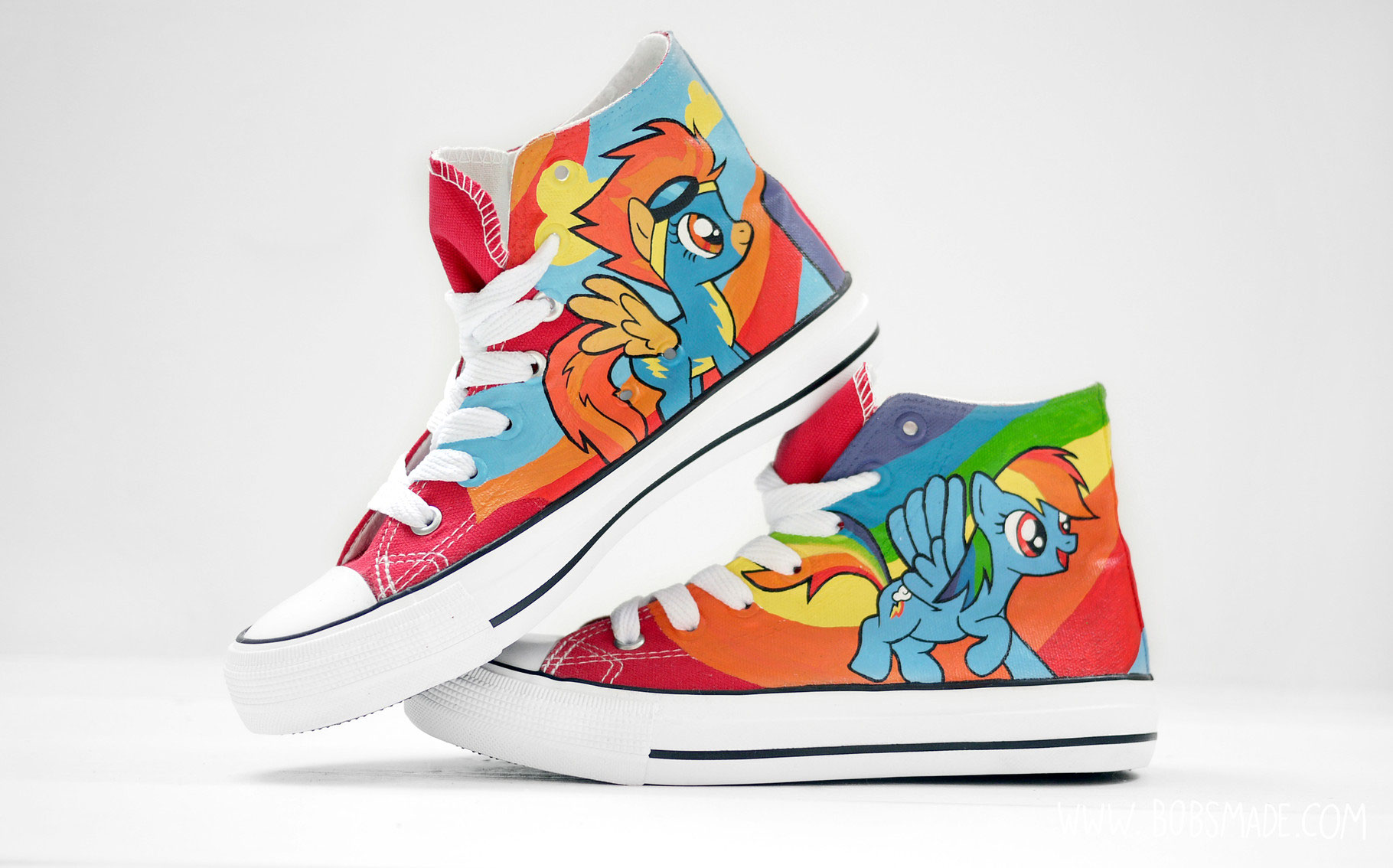 my little pony custom shoes