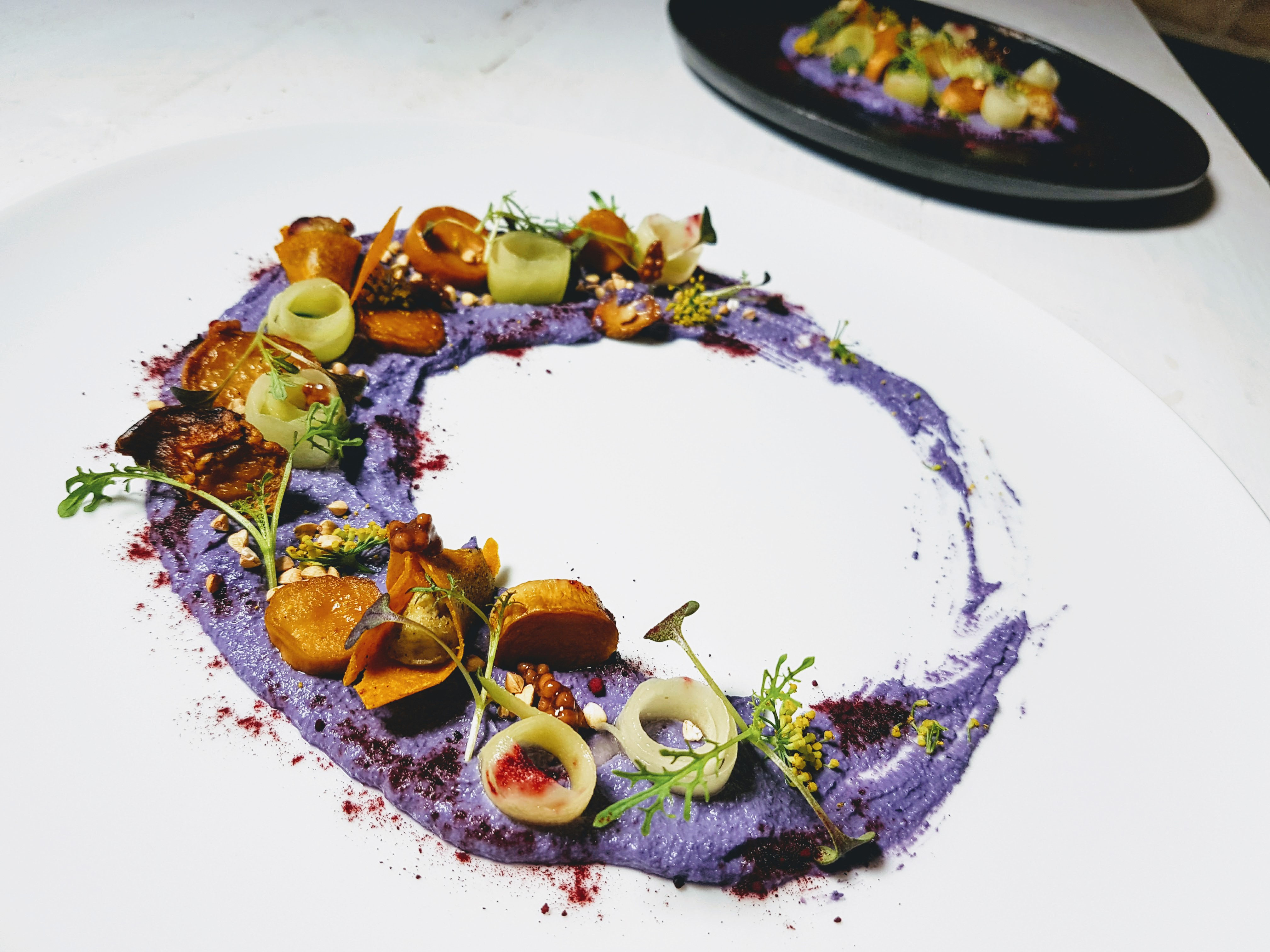 Interactive Dinner Course (past) Boris Lauser raw plant based cuisine