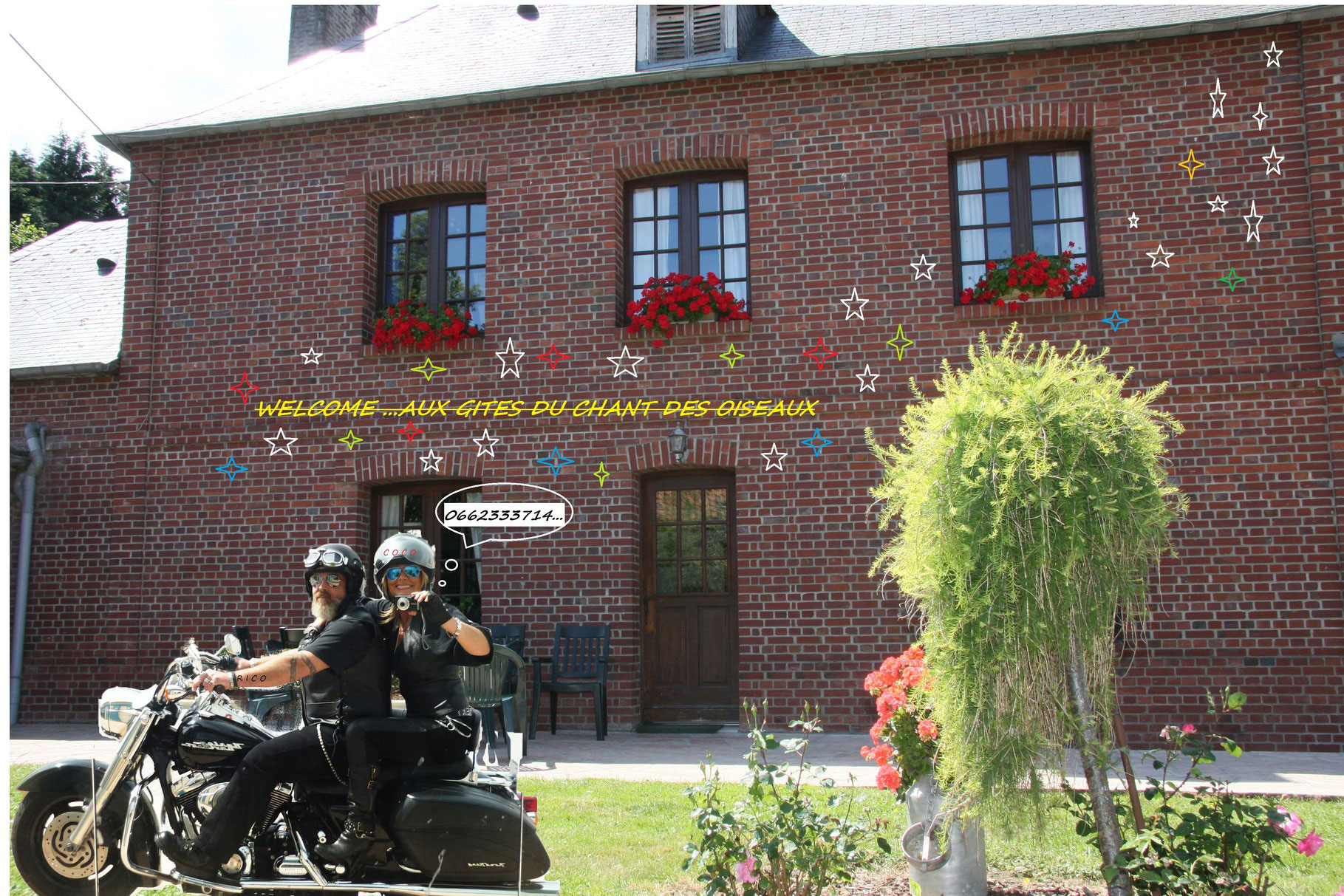 gite en Accueil Motard/Camping à saint valéry. - Gites du chant des ...