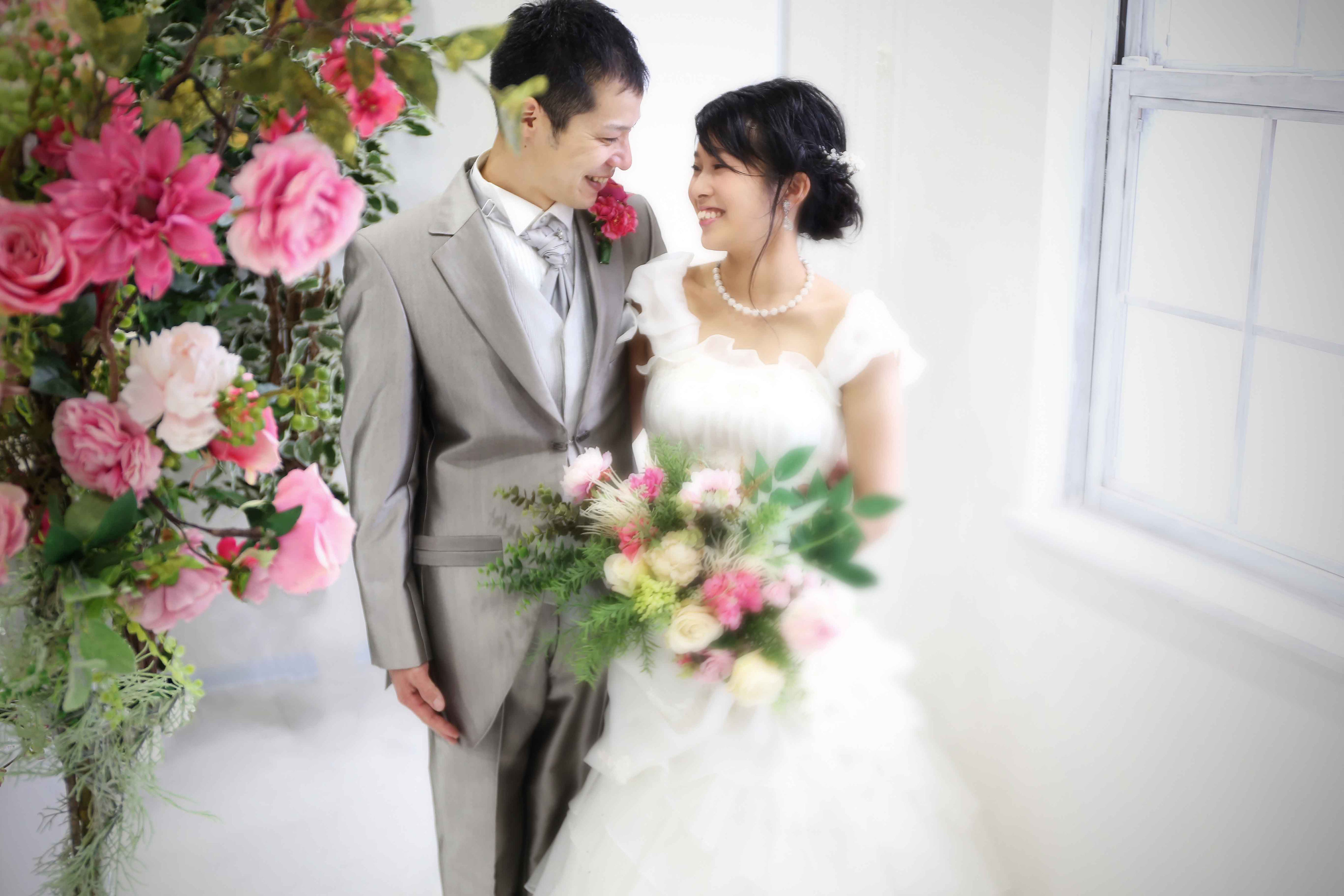 宮崎県 都城結婚式 フォトウエディング 成人式前撮り プチ結婚式 変身写真 ブライダル貸衣装店jastrose
