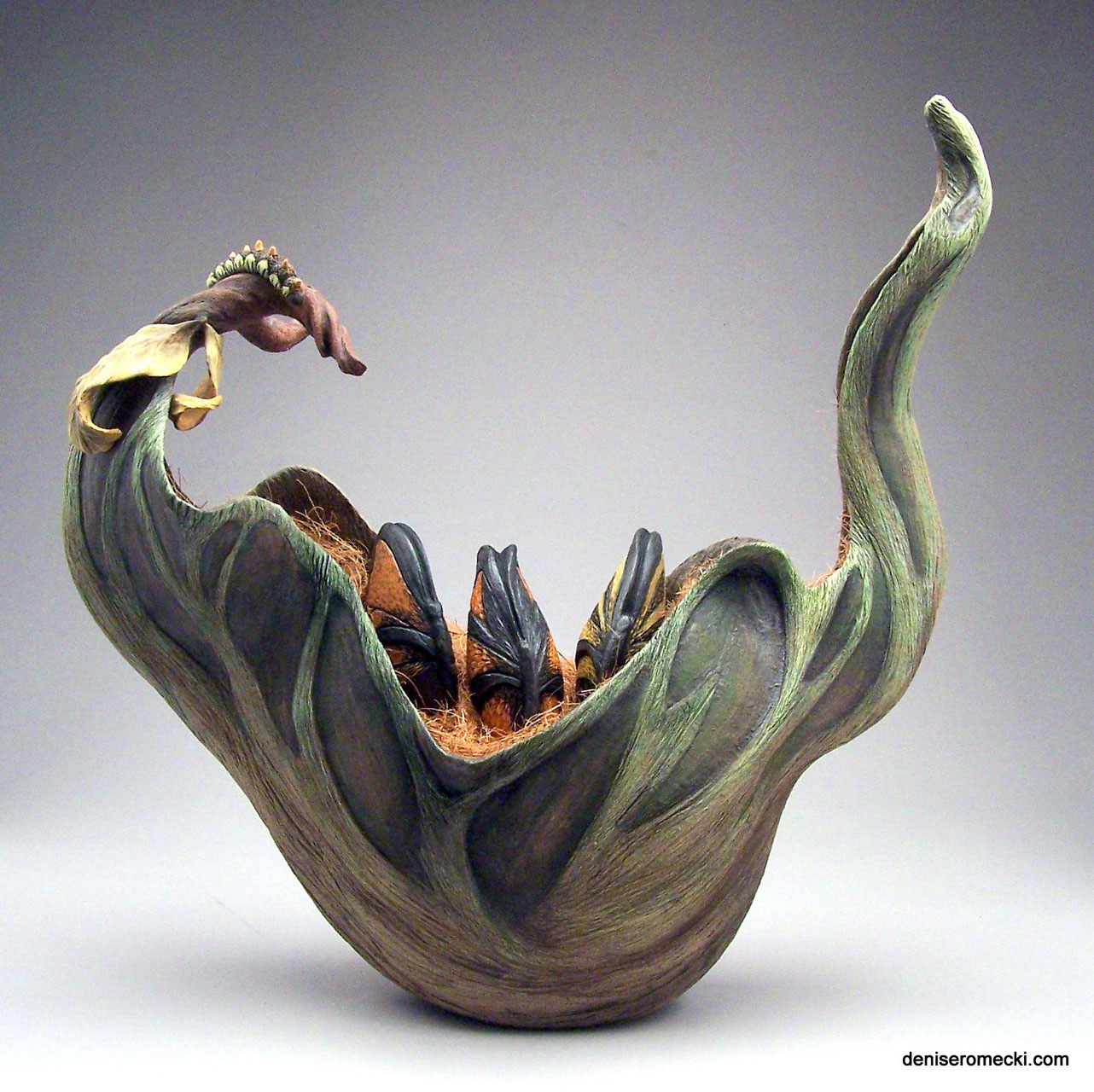 Nature Denise Romecki Ceramic Sculpture