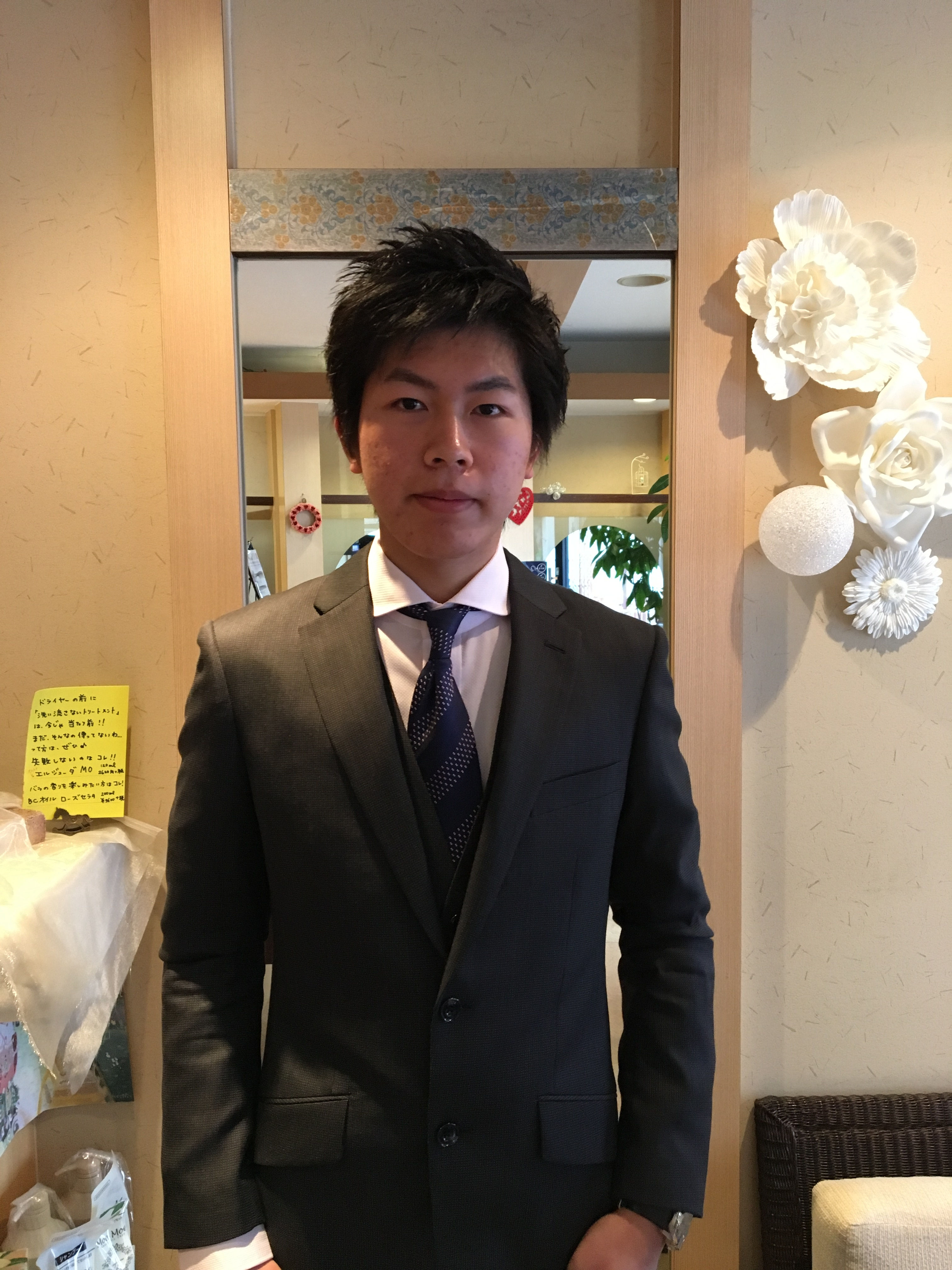 祝 成人式 稲沢市奥田のアンズ美容室 美容院