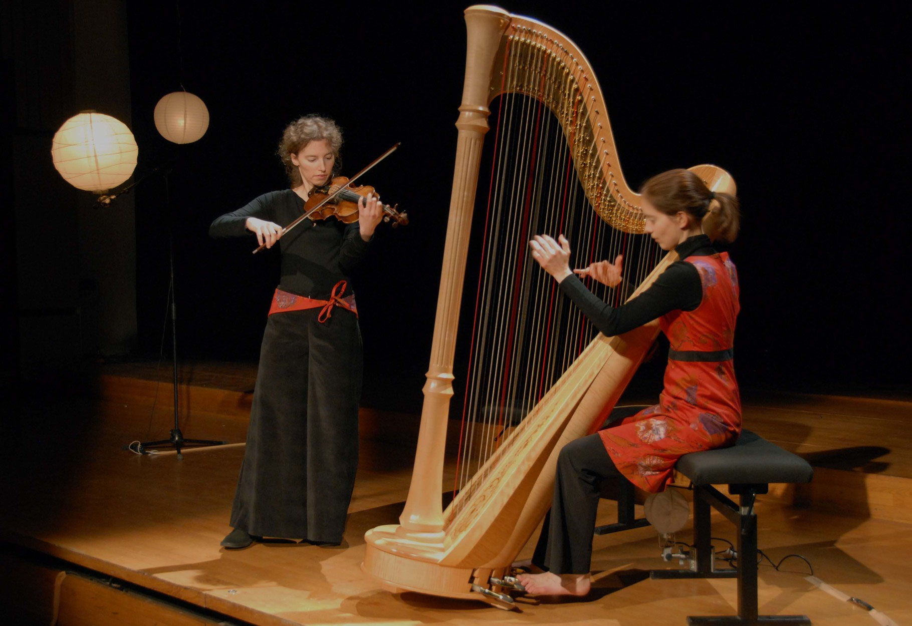 PHOTOS Bergamasque Duo Harpe et Violon