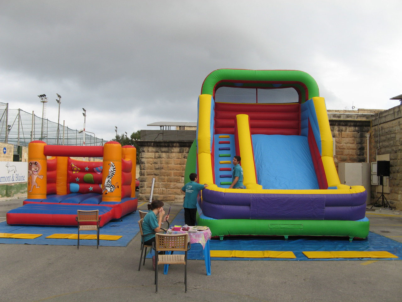 MEGA SLIDE NEW!M Bouncy castle hire Malta and Gozo