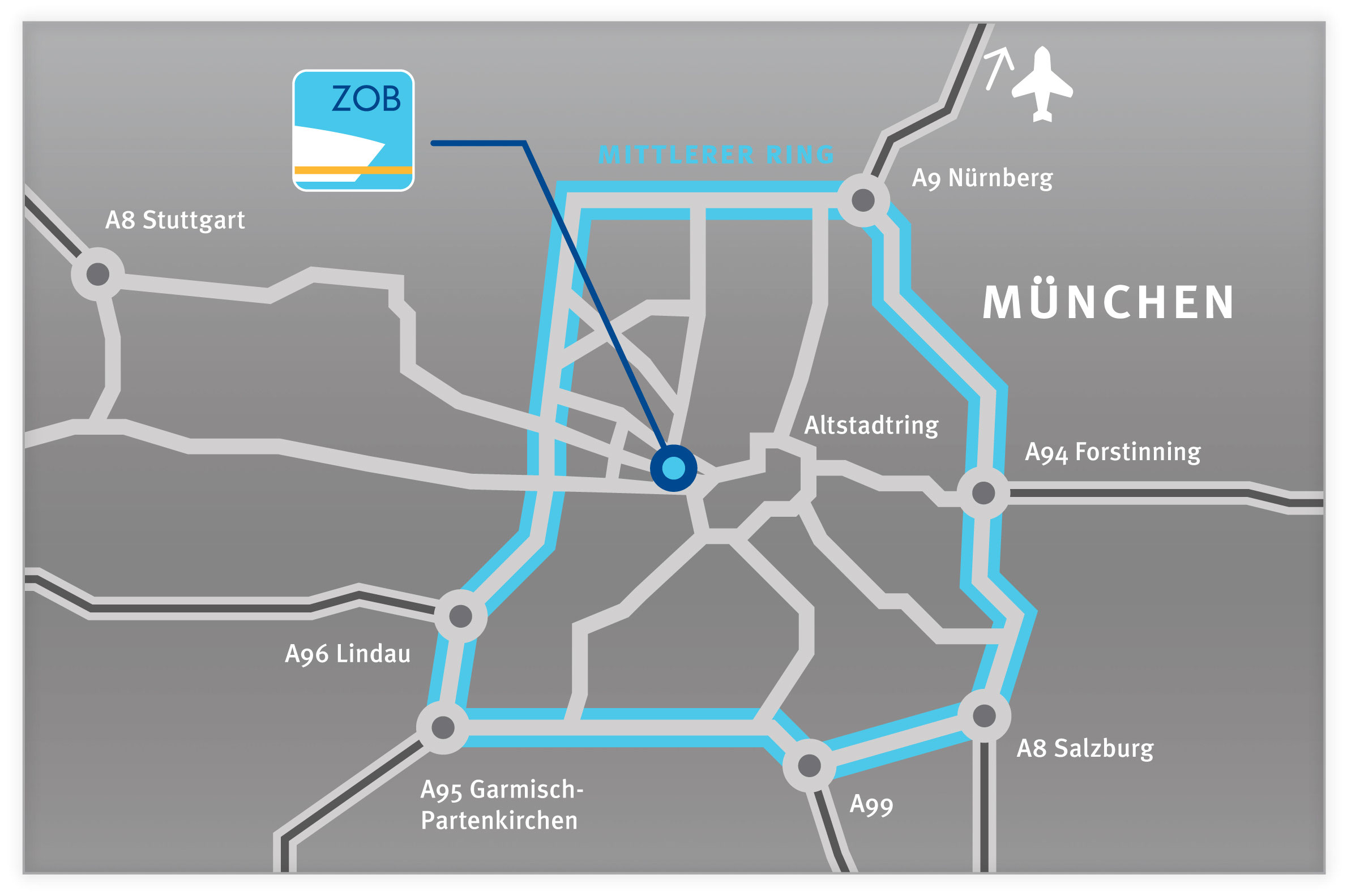 Parken am ZOB München - Offizielle Website ZOB München•‒•‒•Zentraler