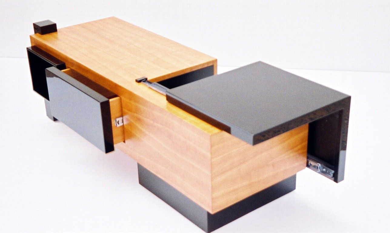 kirsche lack schwarz - mirko danckwerts möbelgestaltung