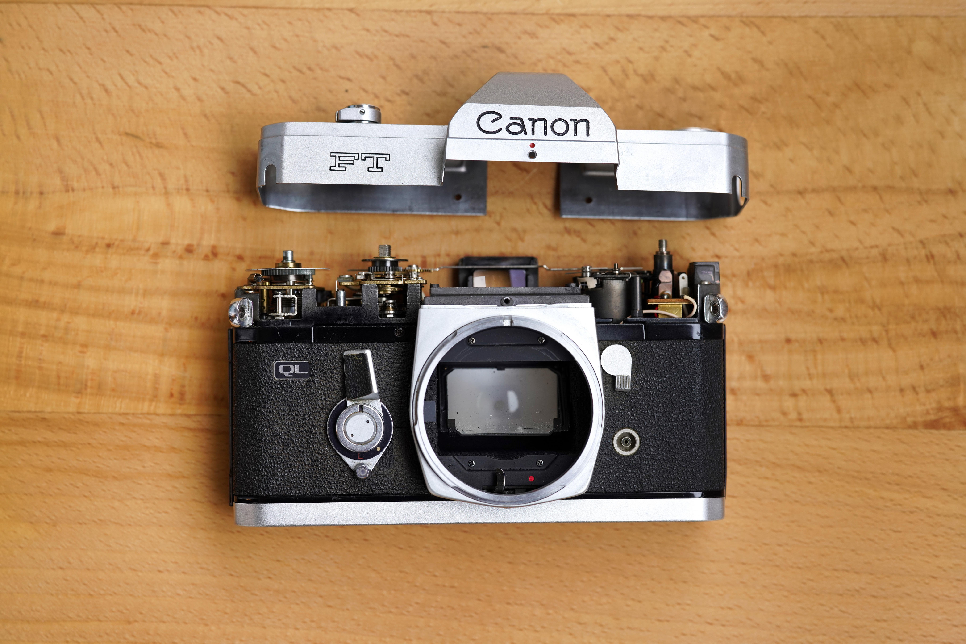 フィルムカメラ内部機構 ニコンFのカメラ修理 | 店主のブログ