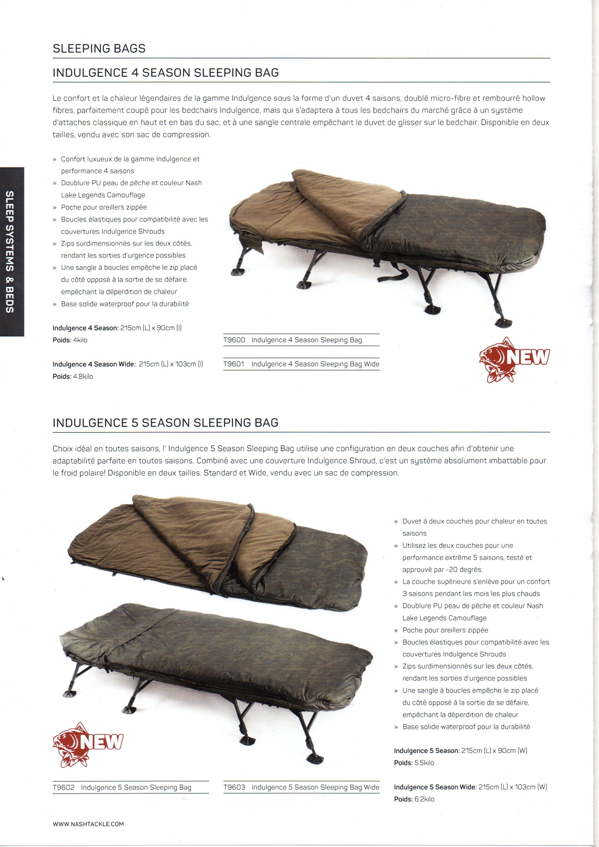 Indulgence 4 Season Sleeping Bag Indulgence 5 Season