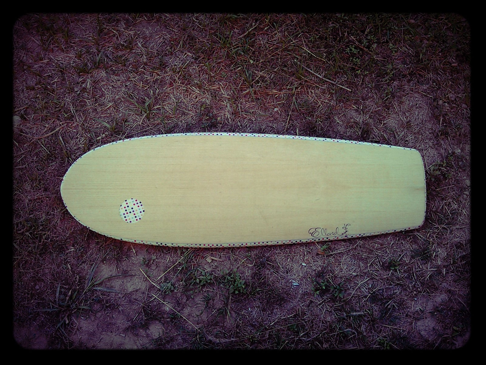 No 133 Elleciel Custom WoodEpoxyEPS Surfboards