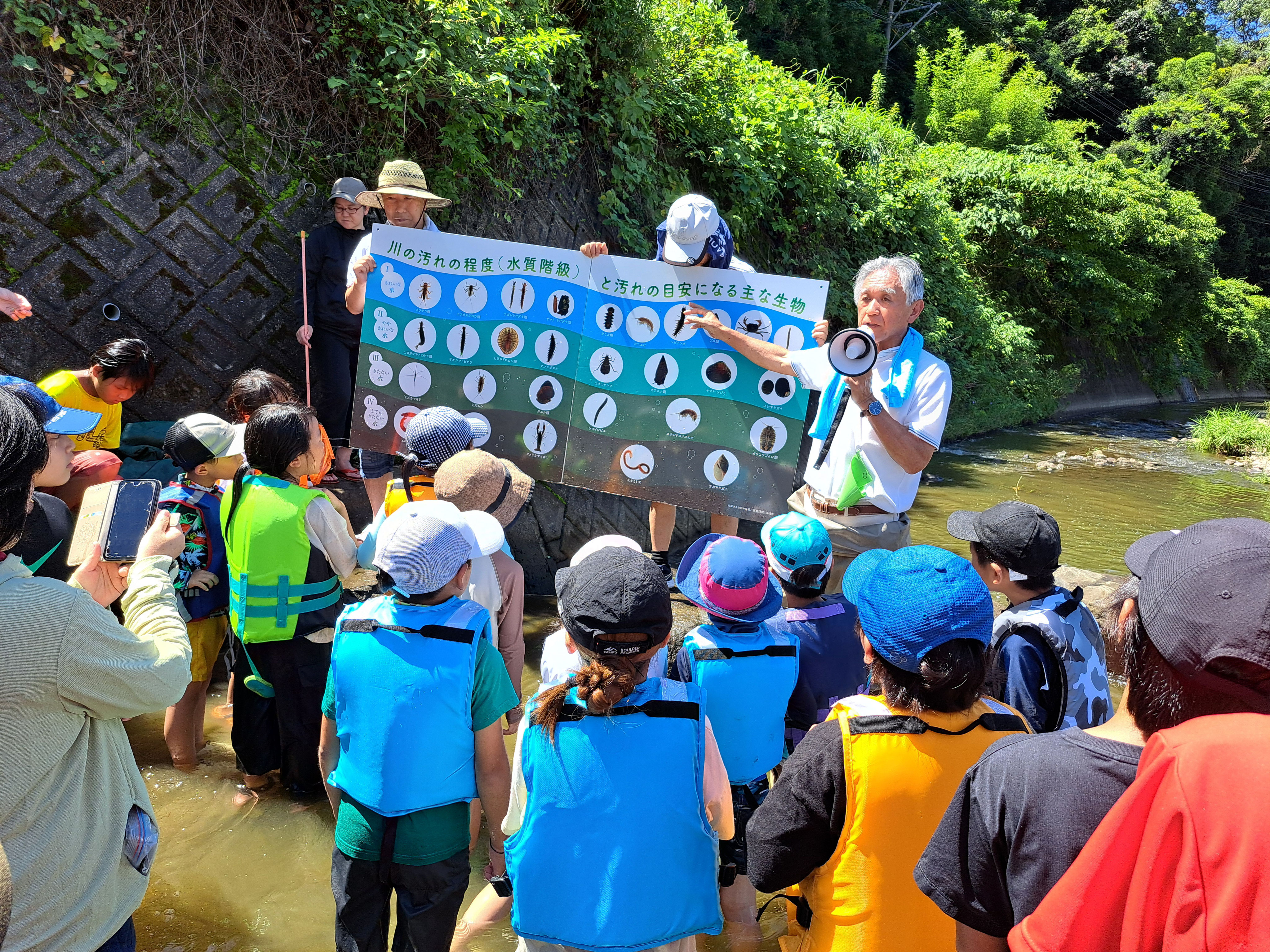 第2回八郎川生物学集会(7月27日開催) - 古賀地区まちづくり協議会