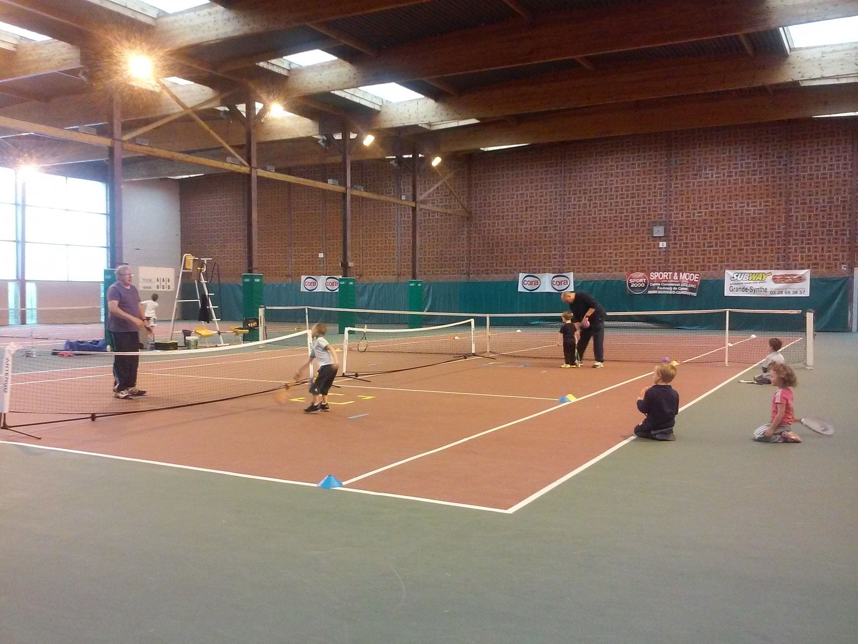 Le MINITENNIS (46ans) une formation dès le plus jeune âge Tennis Club de CoudekerqueBranche
