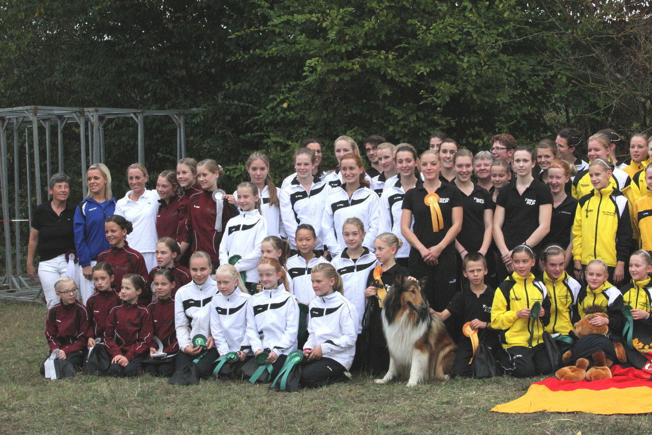 voltigiermannschaft 5-Länder-Vergleichswettkampf Voltigieren 2012 - Reiterverein Idar-Oberstein  e.V.