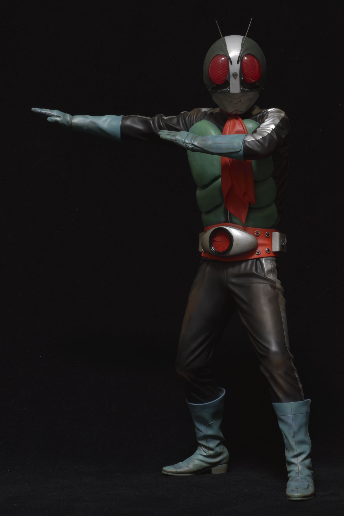 仮面ライダー2号 海洋堂 その3 - 鉄太郎05 ガレージキット