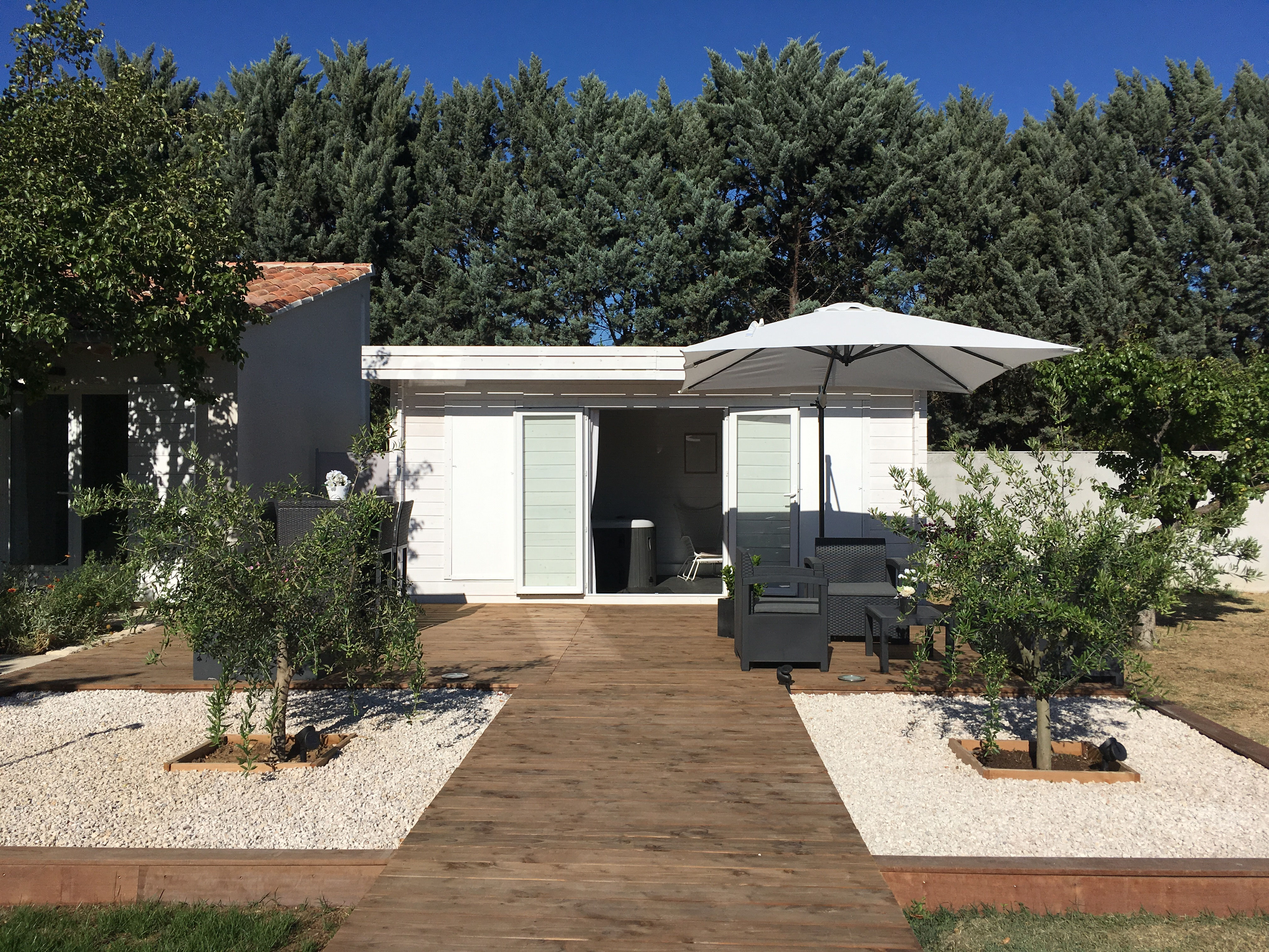 Chambre d'hôte avec piscine Luberon - Le Cabanon de Marie