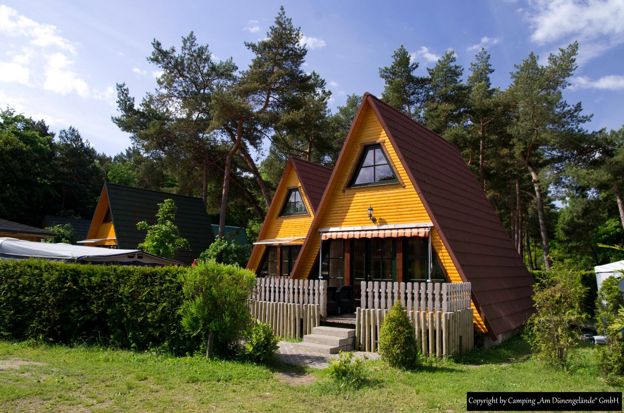 Finnhütten - Campingplatz am Dünengelände