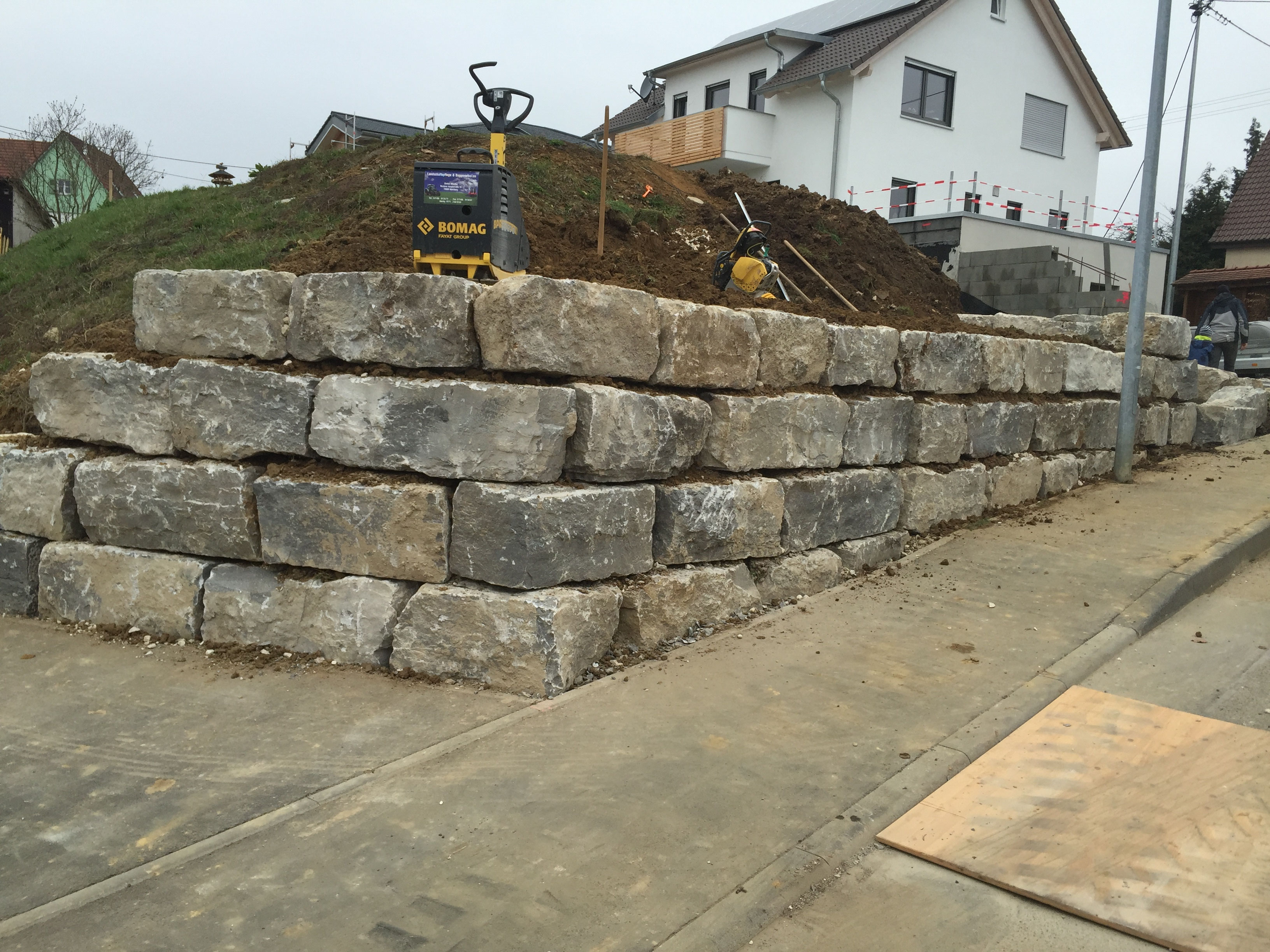 Natursteinmauern - baggrburschas Webseite!