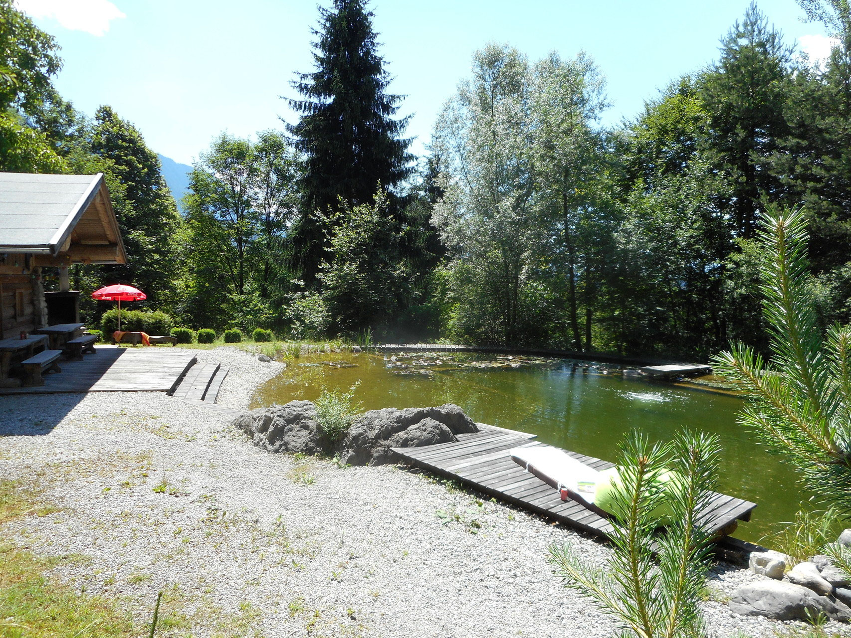 Schwimmteich Hattenhof Privatzimmer Und Ferienwohnungen - 