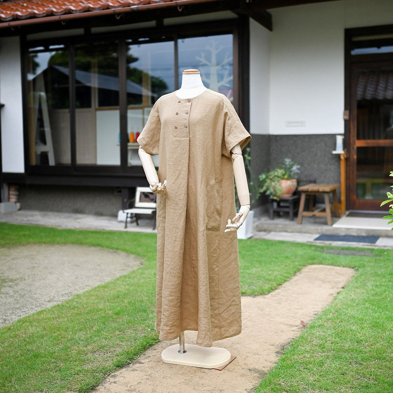 016)ドルマンスリーブワンピース - 服工房